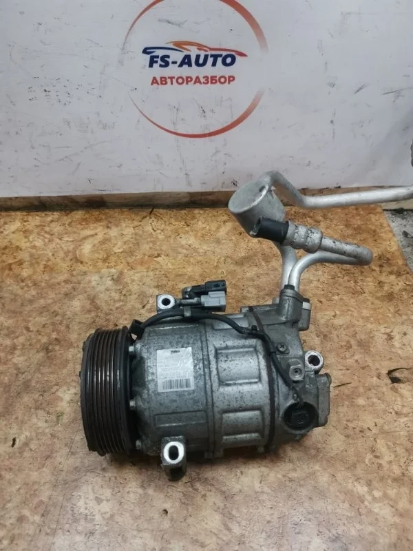 Компрессор кондиционера Nissan Qashqai 2010—2013 92600CY71A J10 MR20DE