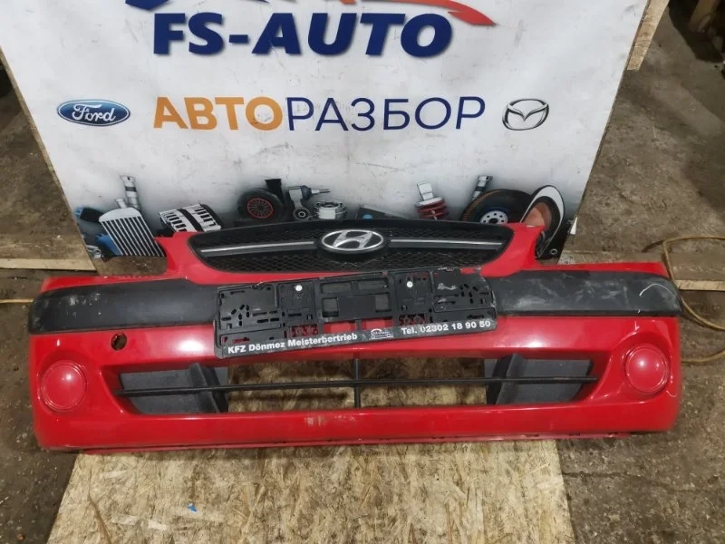 Бампер Hyundai Getz 2008 865111C300 ХЕТЧБЕК 3 ДВЕРИ 1.4 G4EE, передний