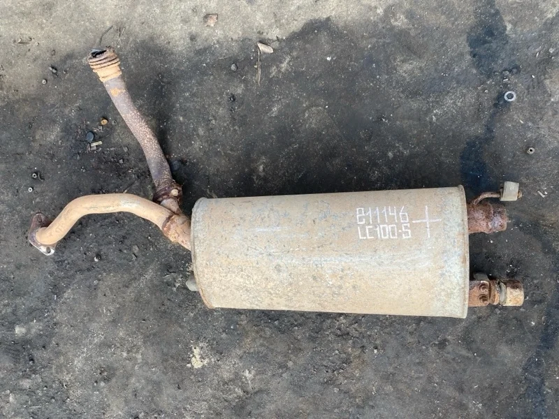 Глушитель Toyota Land Cruiser (100) 1998-2007 2004 1740350151 ВНЕДОРОЖНИК 4.7 I 2UZFE