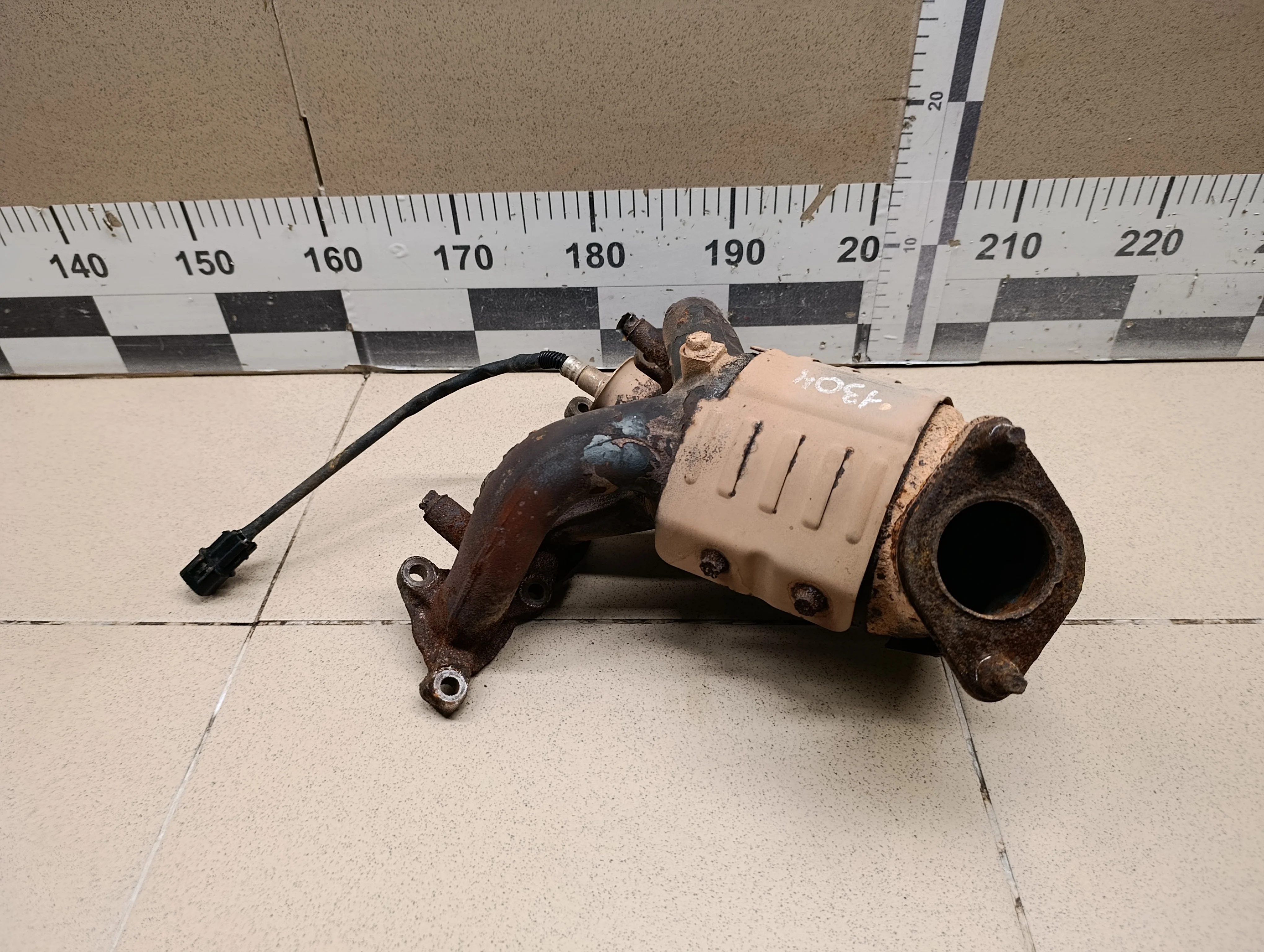 Коллектор выпускной Solaris 2010-2017