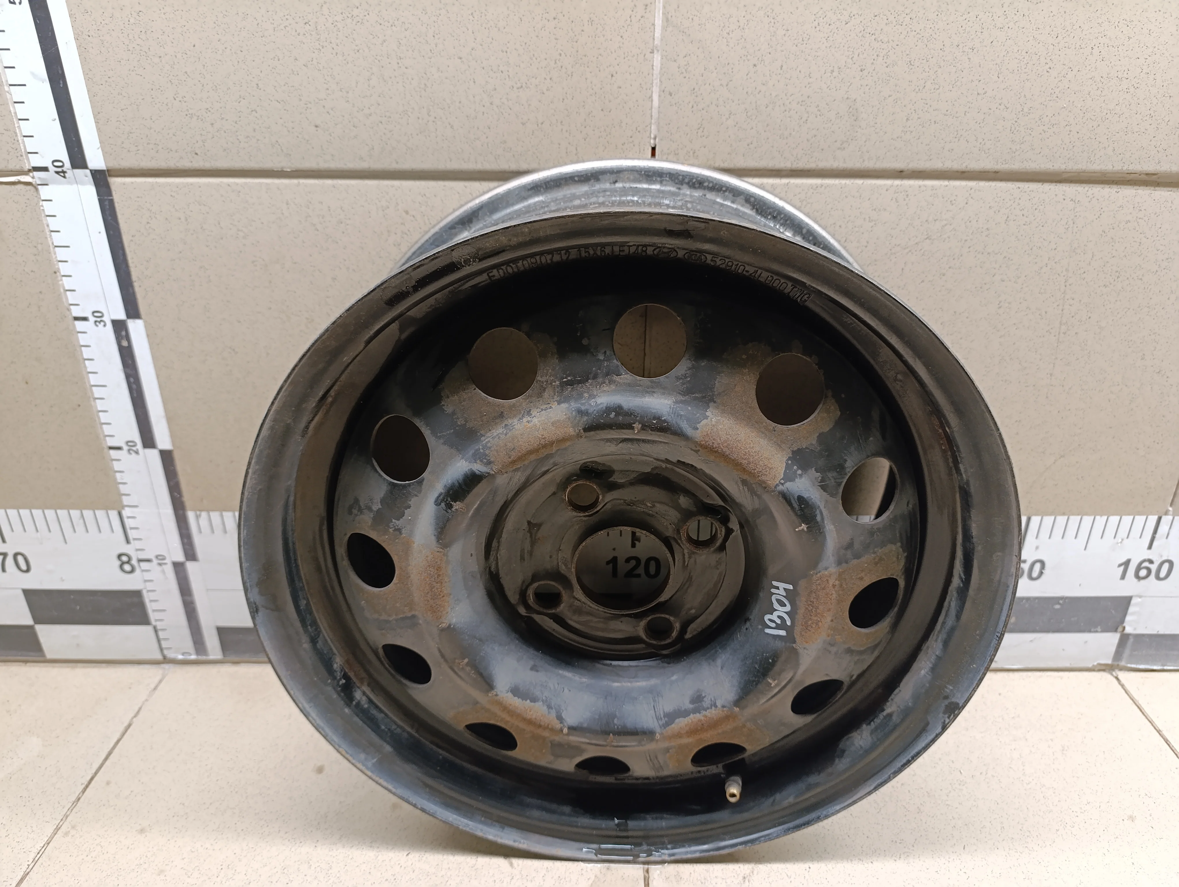 Диск колесный железо Solaris 2010-2017