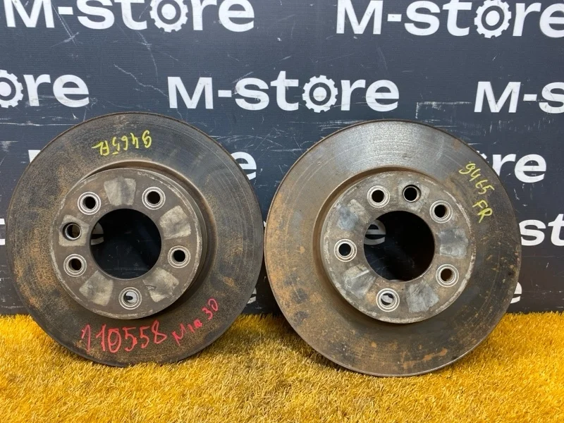 Диск тормозной Volkswagen Touareg 2007 7L6615301N 7L BHK, передний