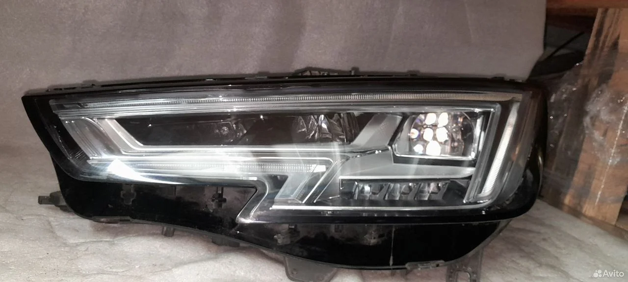 Фара ауди а4 б9 фул лед audi a4 b9