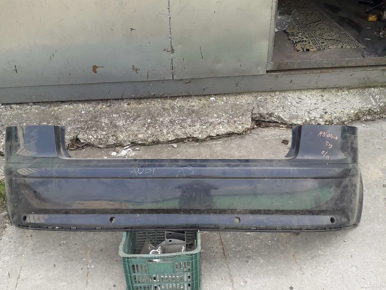 Ауди а3 8p 2005 года бампер задний