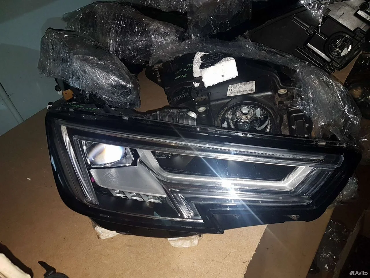 Фара audi a4 б9 фул лед