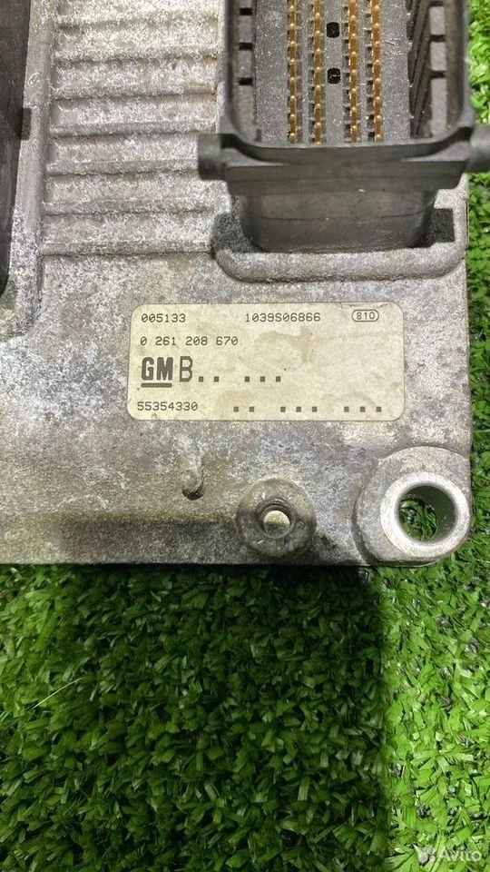 Блок управления двигателем opel corsa