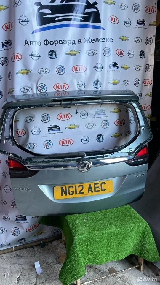 Крышка багажника задняя opel zafira 5-дв. минивэн