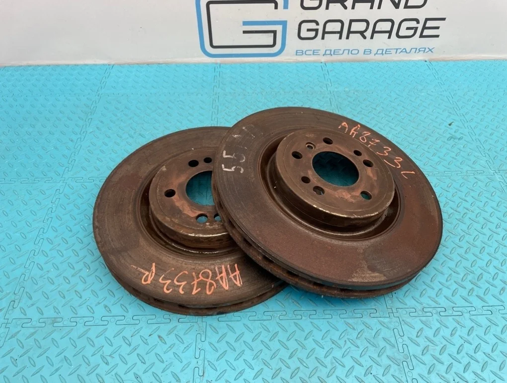 Диски тормозные Mercedes-Benz Ml-Class 2012 A1664210612 W166 642.826 3.0, передние