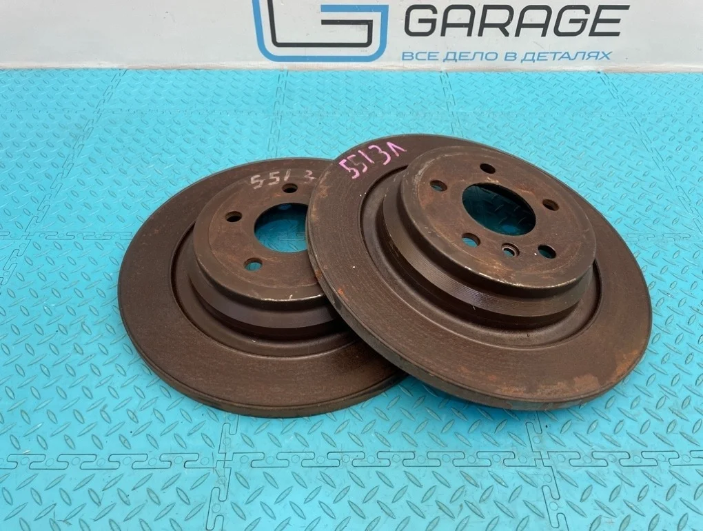 Диски тормозные Mercedes-Benz Ml-Class 2012 A1664230012 W166 642.826 3.0, задние