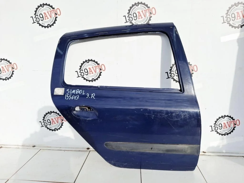 Дверь задняя правая Renault Symbol 1