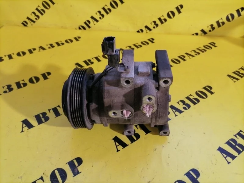 Компрессор кондиционера Kia Rio 3 2011-2017 2012 977014L000 ХЭТЧБЕК 1.6 G4FC 123 Л/С