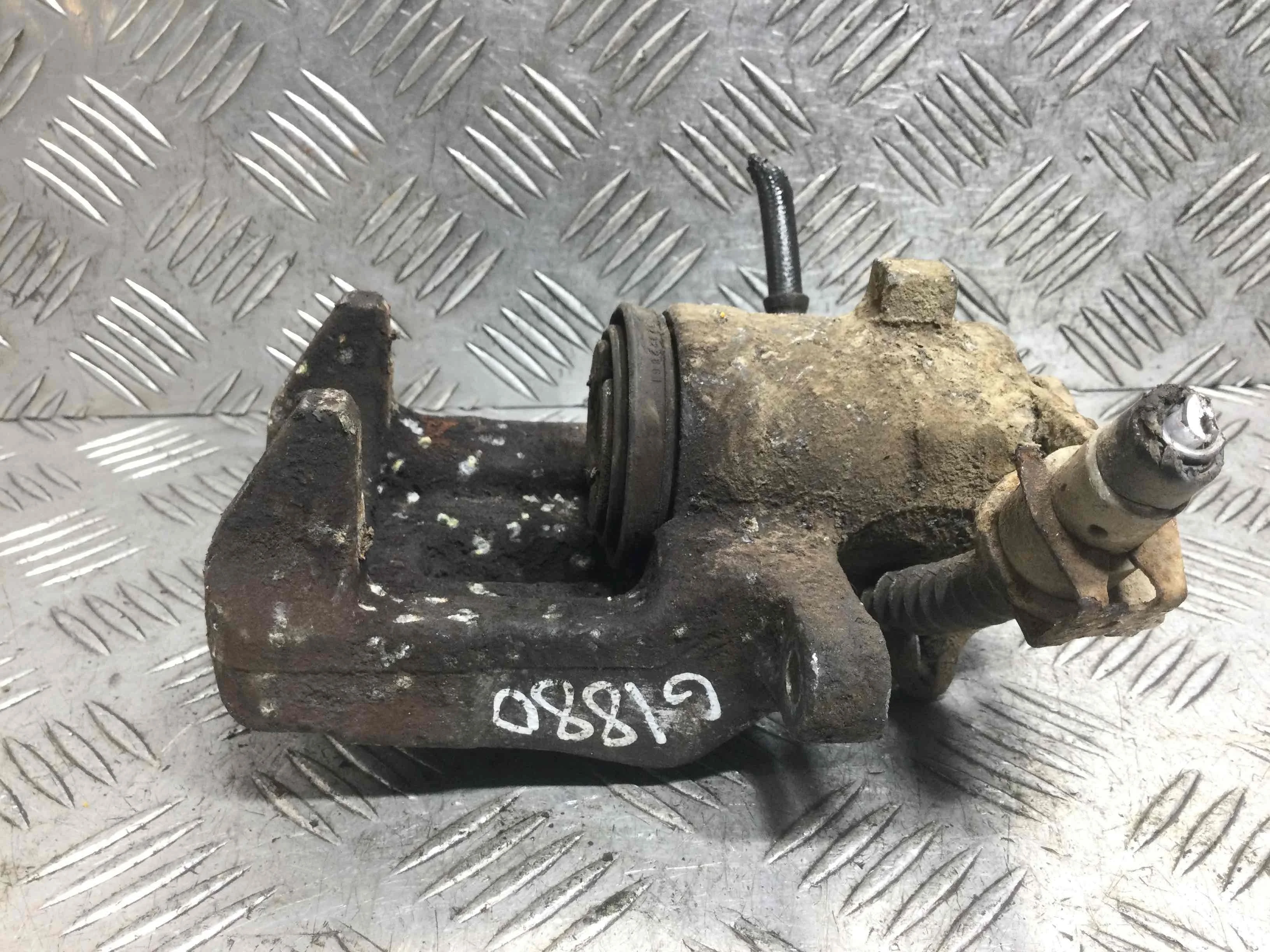 Суппорт задний правый Volkswagen Golf 4 поколение (1997-2004) дизель 1.9 TDI Механика Х/б