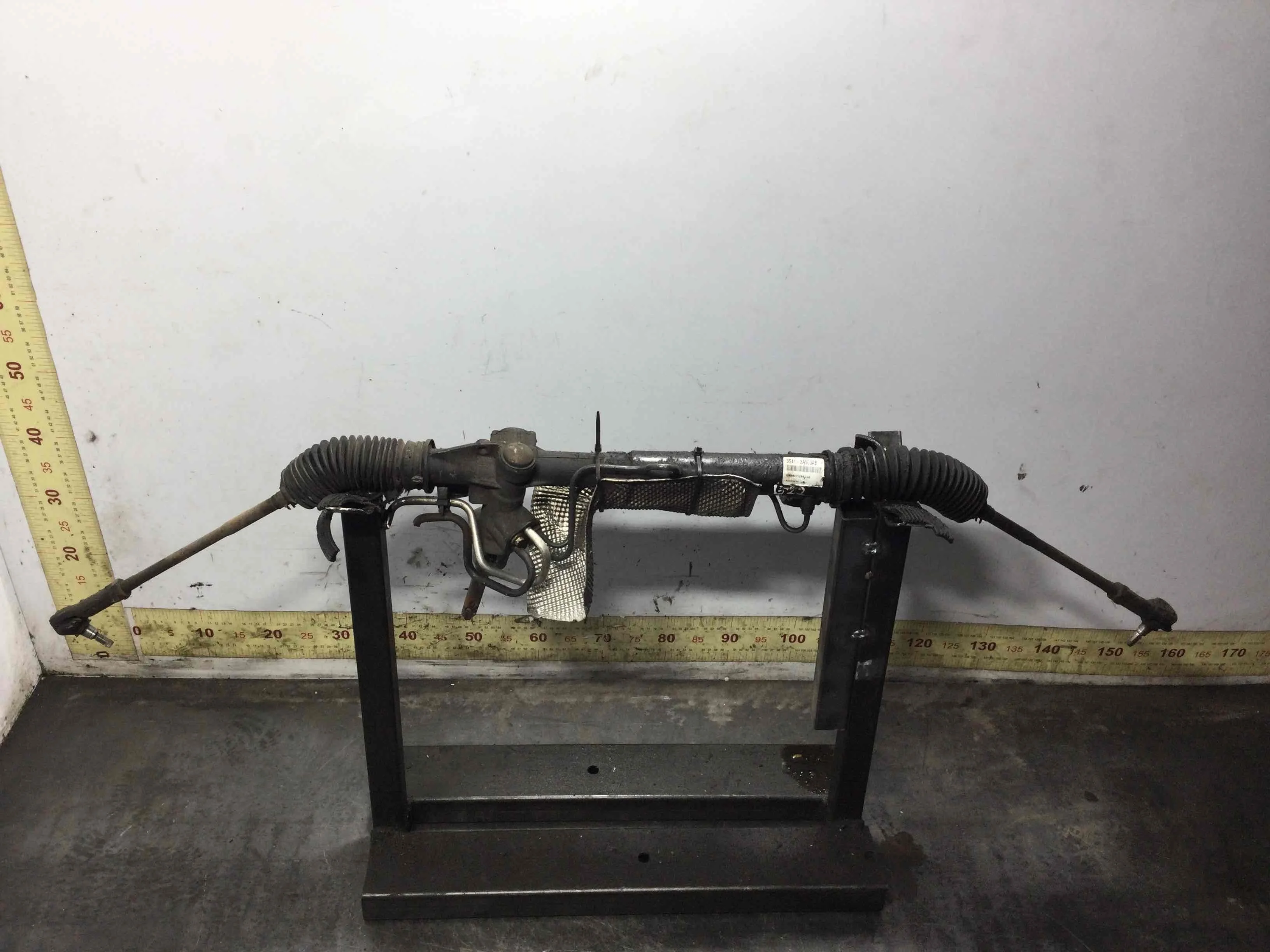 Рулевая рейка Ford Focus 1 поколение [рестайлинг] (2001-2005) бензин 1.8 i Механика Х/б