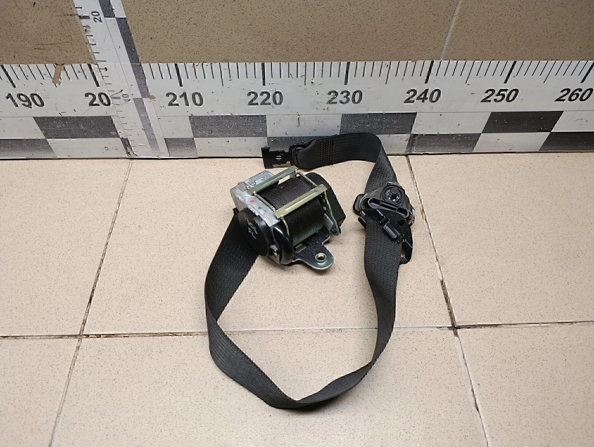 Ремень безопасности с пиропатроном Orlando 2011-2015