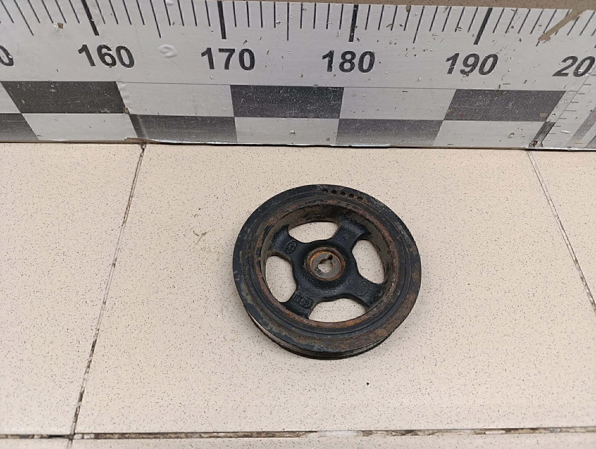 Шкив коленвала Solaris 2010-2017