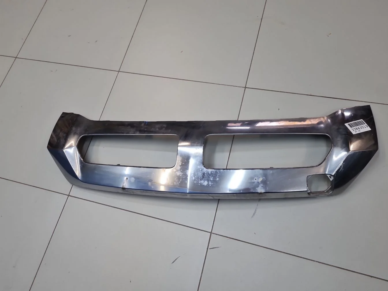 Накладка юбки переднего бампера для Mercedes M-klasse W166 ML GLE 2011-2018