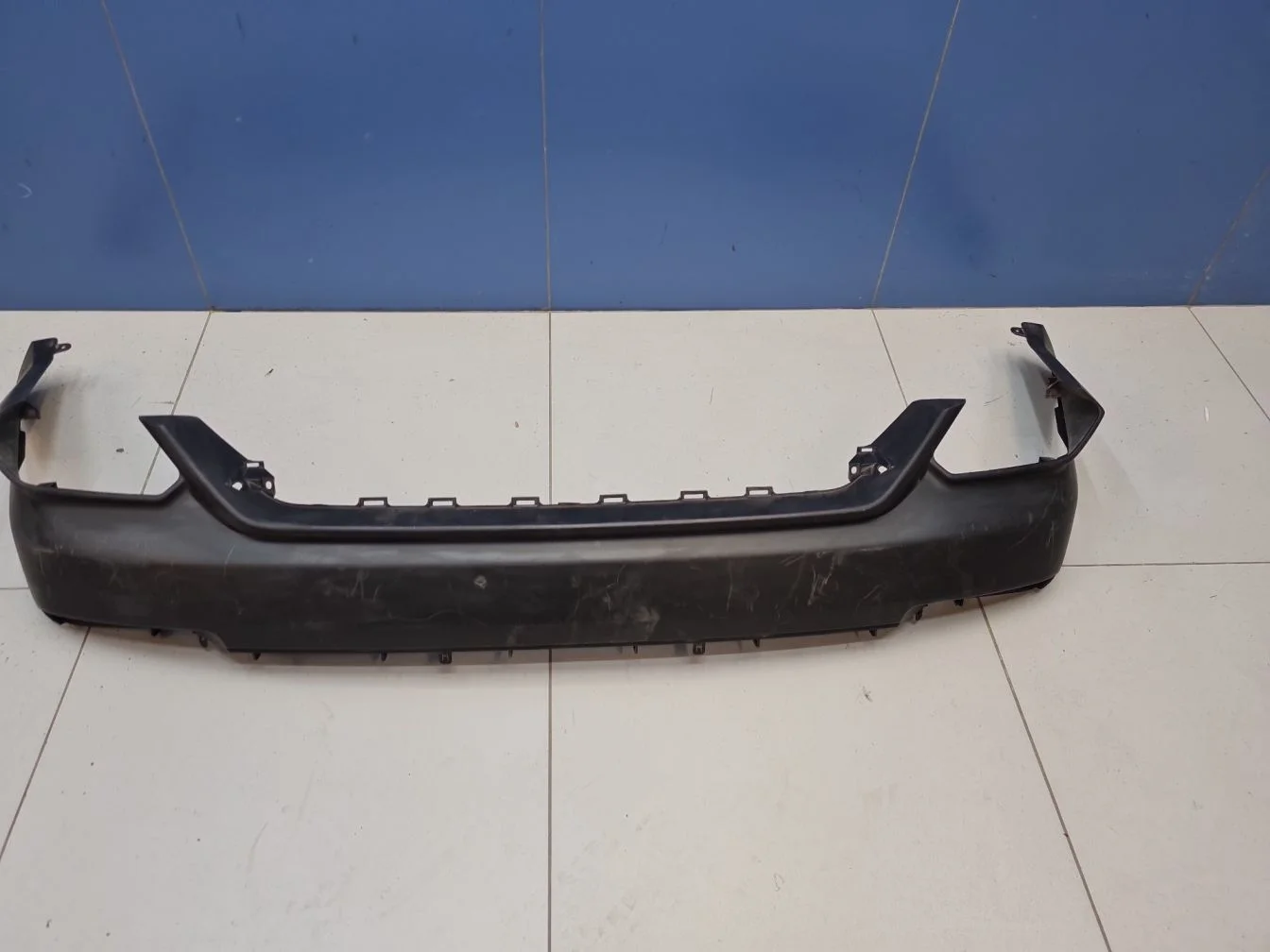 Юбка заднего бампера для Lexus NX Z10 2014-