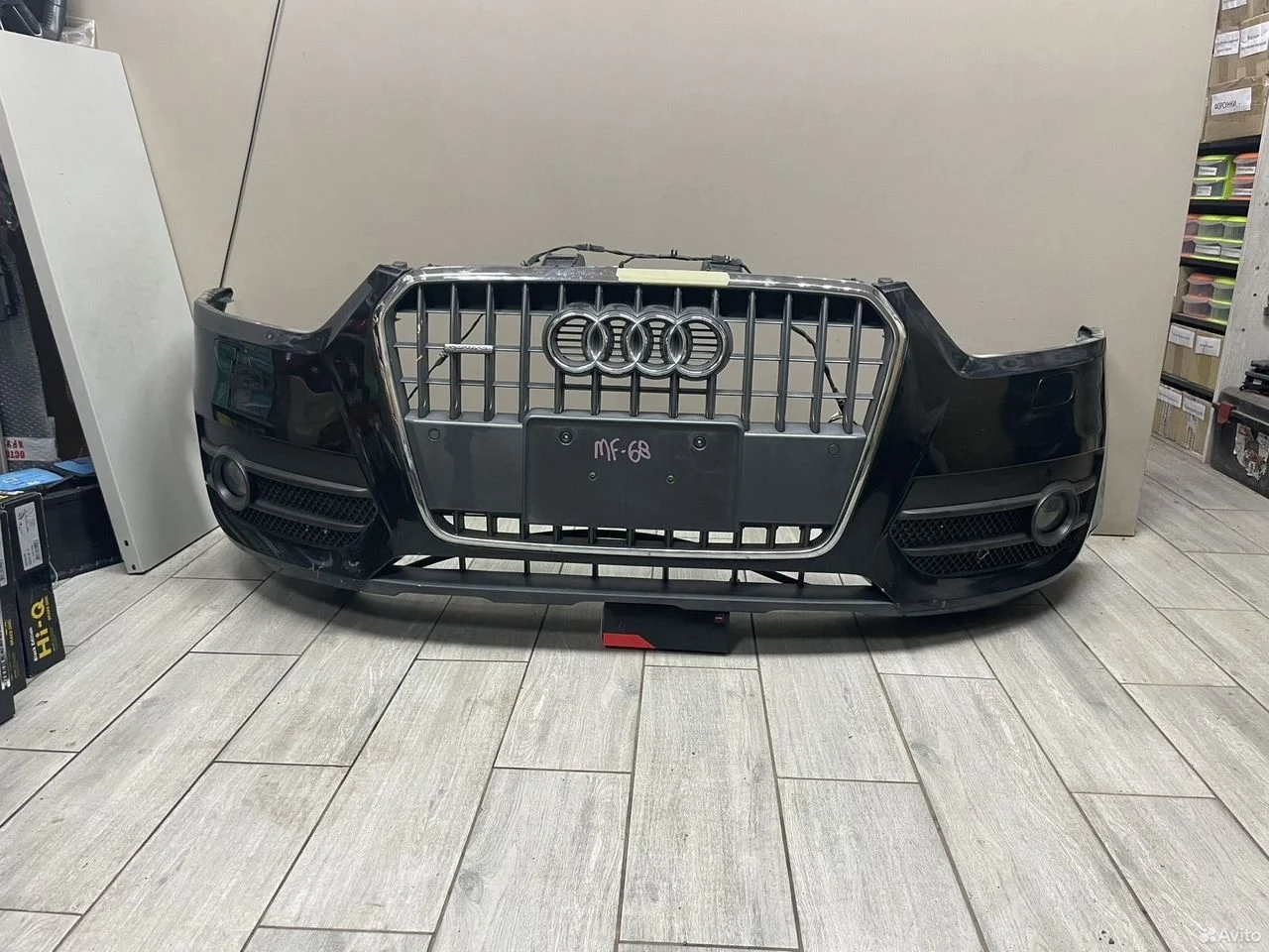 Бампер передний в сборе audi q3 8u до рестайлинг