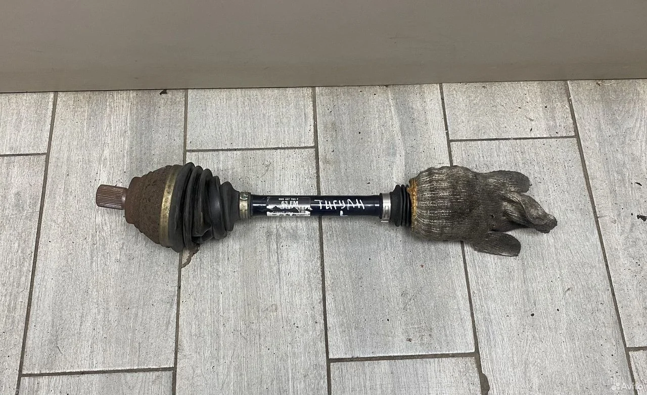 Привод передний левый vw tiguan 5n 1