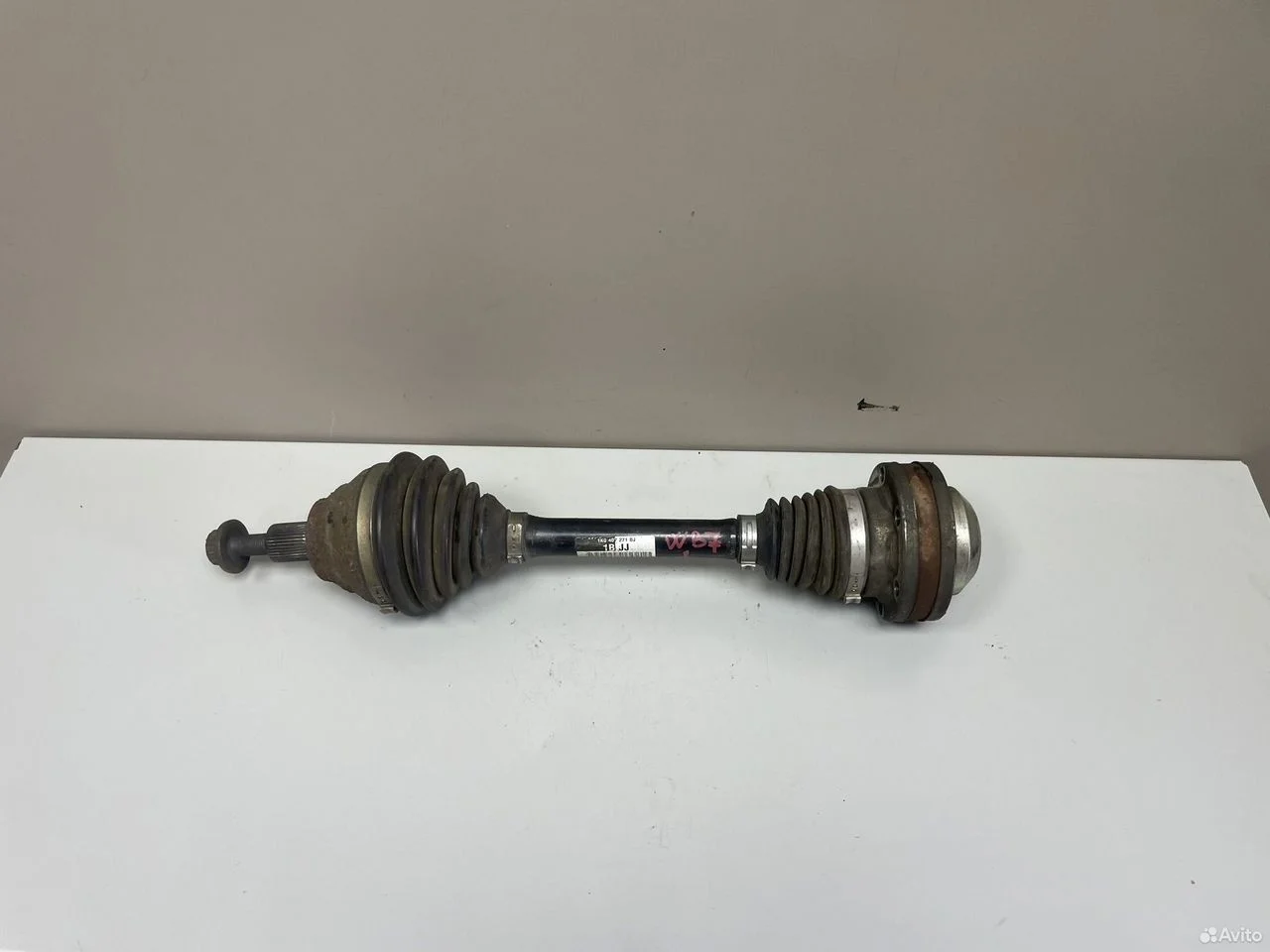 Вал привода левый volkswagen passat b6 b7