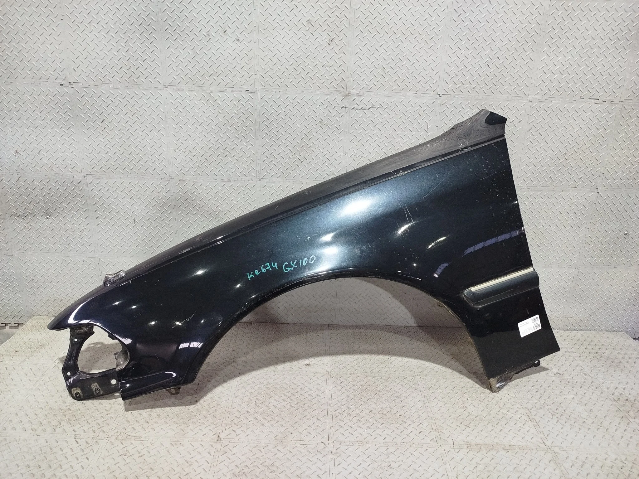 КРЫЛО TOYOTA 538022A430 ПЕРЕД ЛЕВО черный, 6N9 KE674