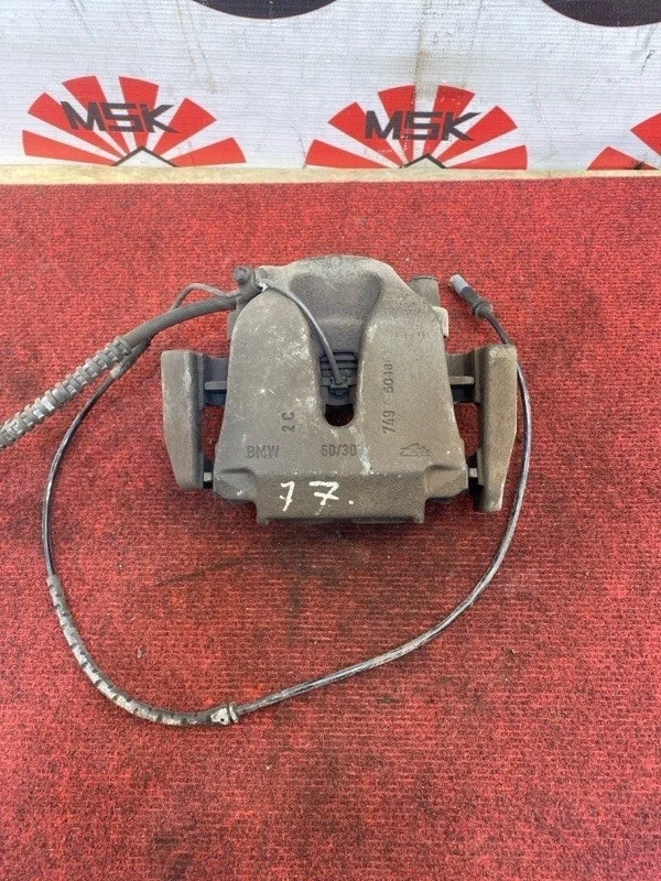 Тормозной суппорт BMW X5 40DX 2015 34116776783 F15 N57D30B, передний левый