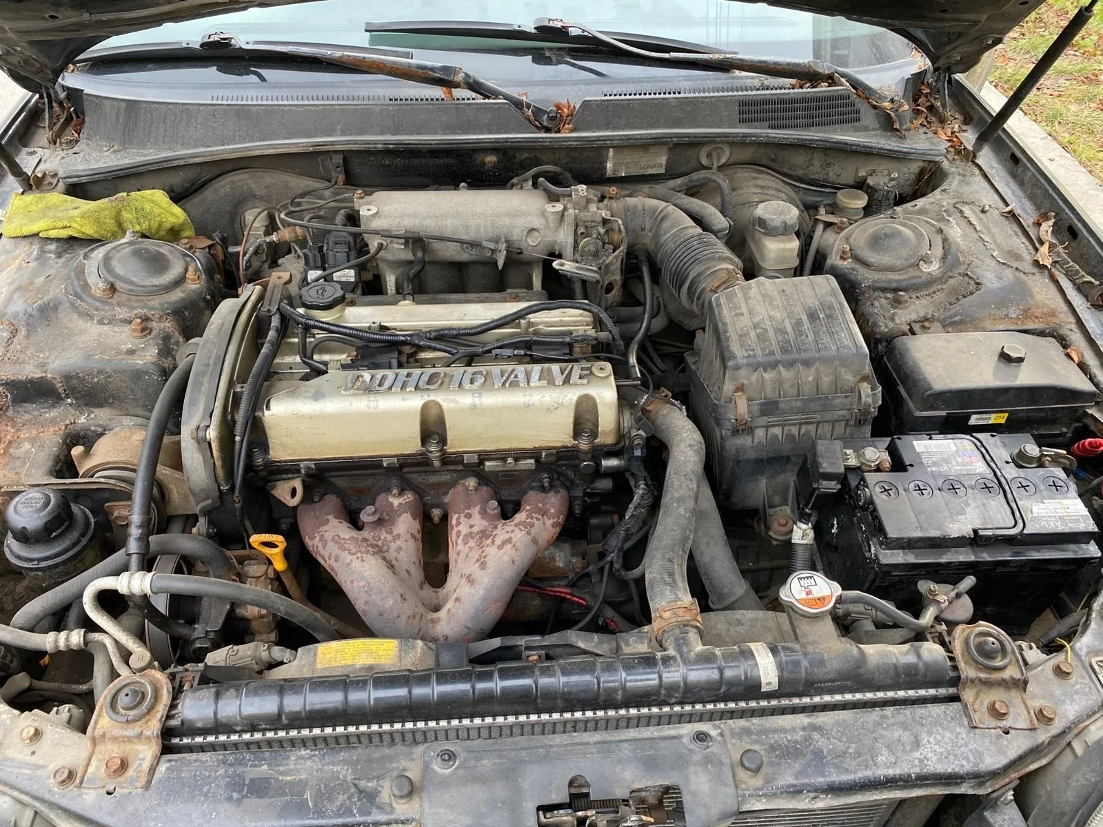 Компрессор кондиционера Hyundai Sonata EF RU 2002-2013