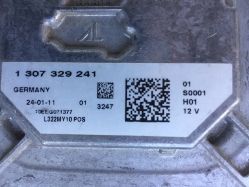 Блок розжига ксенона BMW X5 2006-2013 1307329241 E70, передний