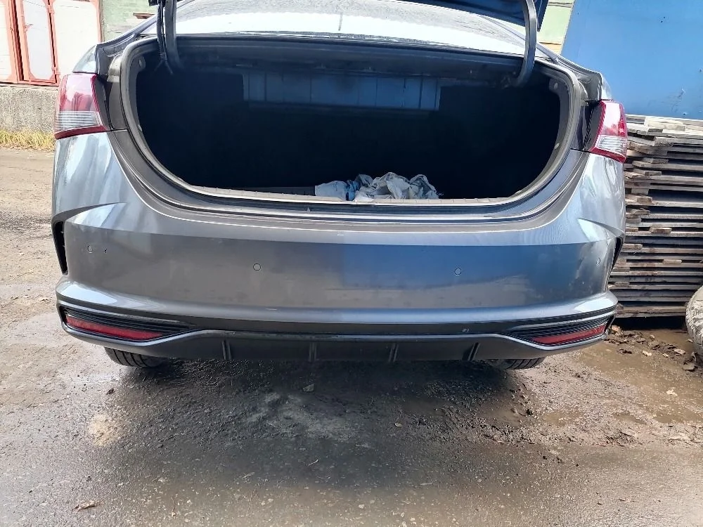 Бампер задний (в сборе) Hyundai Solaris II рестайлинг (2020—2025) 86610H5510
