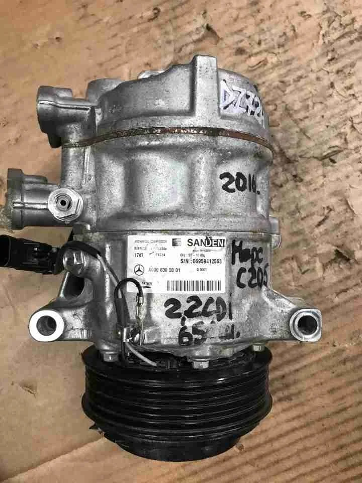 Компрессор кондиционера Mercedes-Benz W205/S205/C205/A205 (2014—2018) A0008303801
 651921