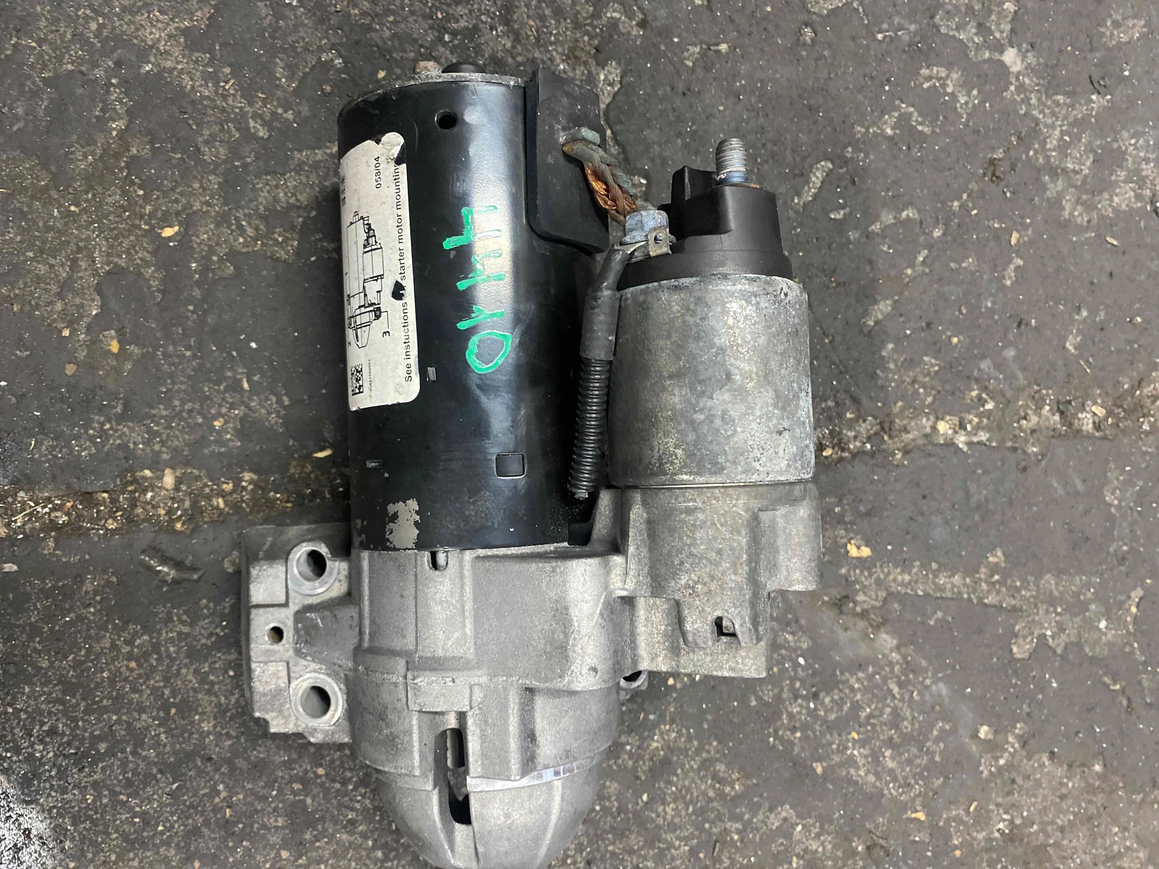 Стартер BMW F15 (2013—2018) 12418515900 N57D30A