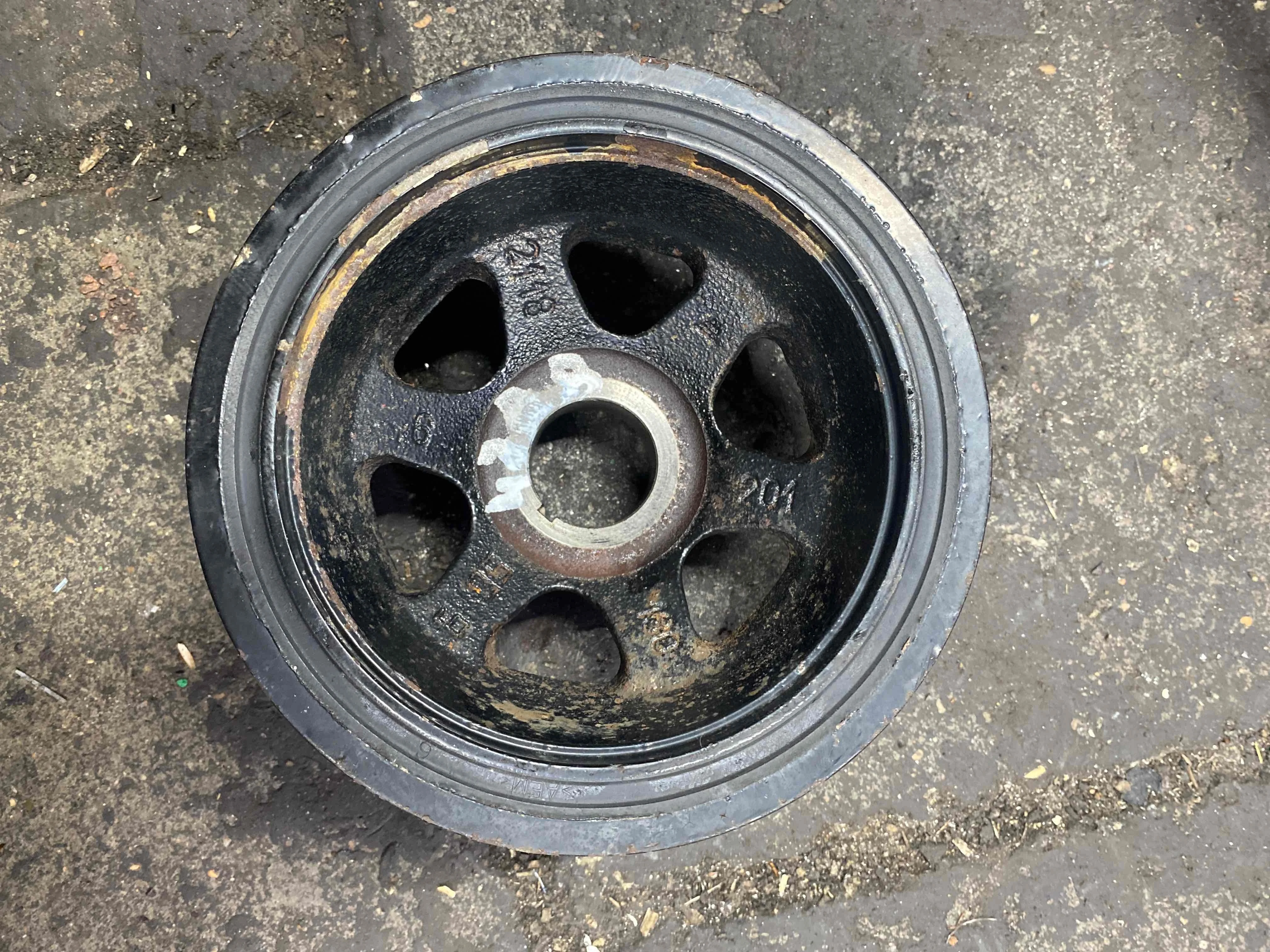 Шкив коленвала Mercedes-Benz W211/S211 рестайлинг (2006—2009) A2720300003; A2720300903 272948