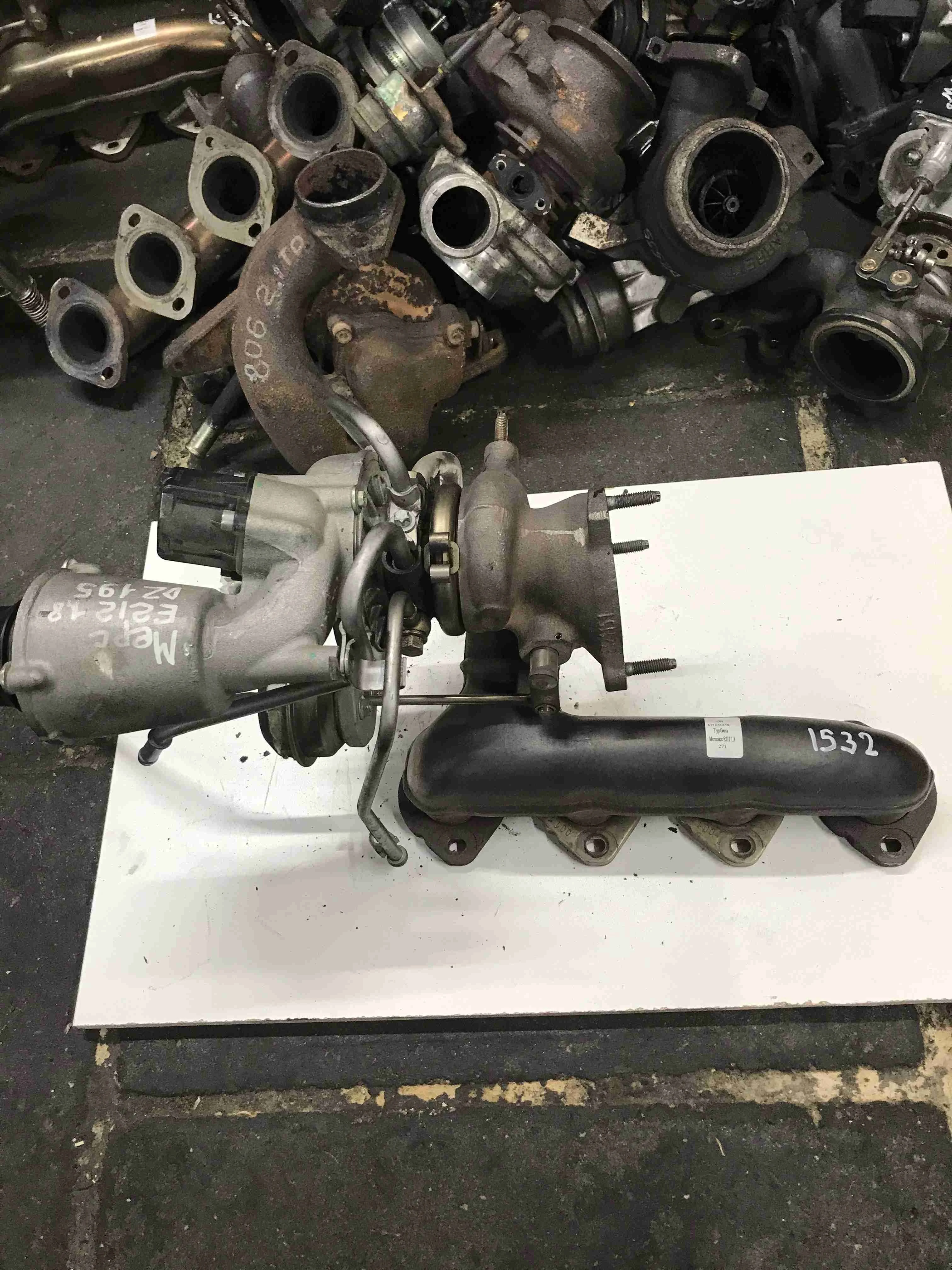 Турбина Mercedes-Benz W212/S212/C207/A207 (2009—2013) A2710903580
 271