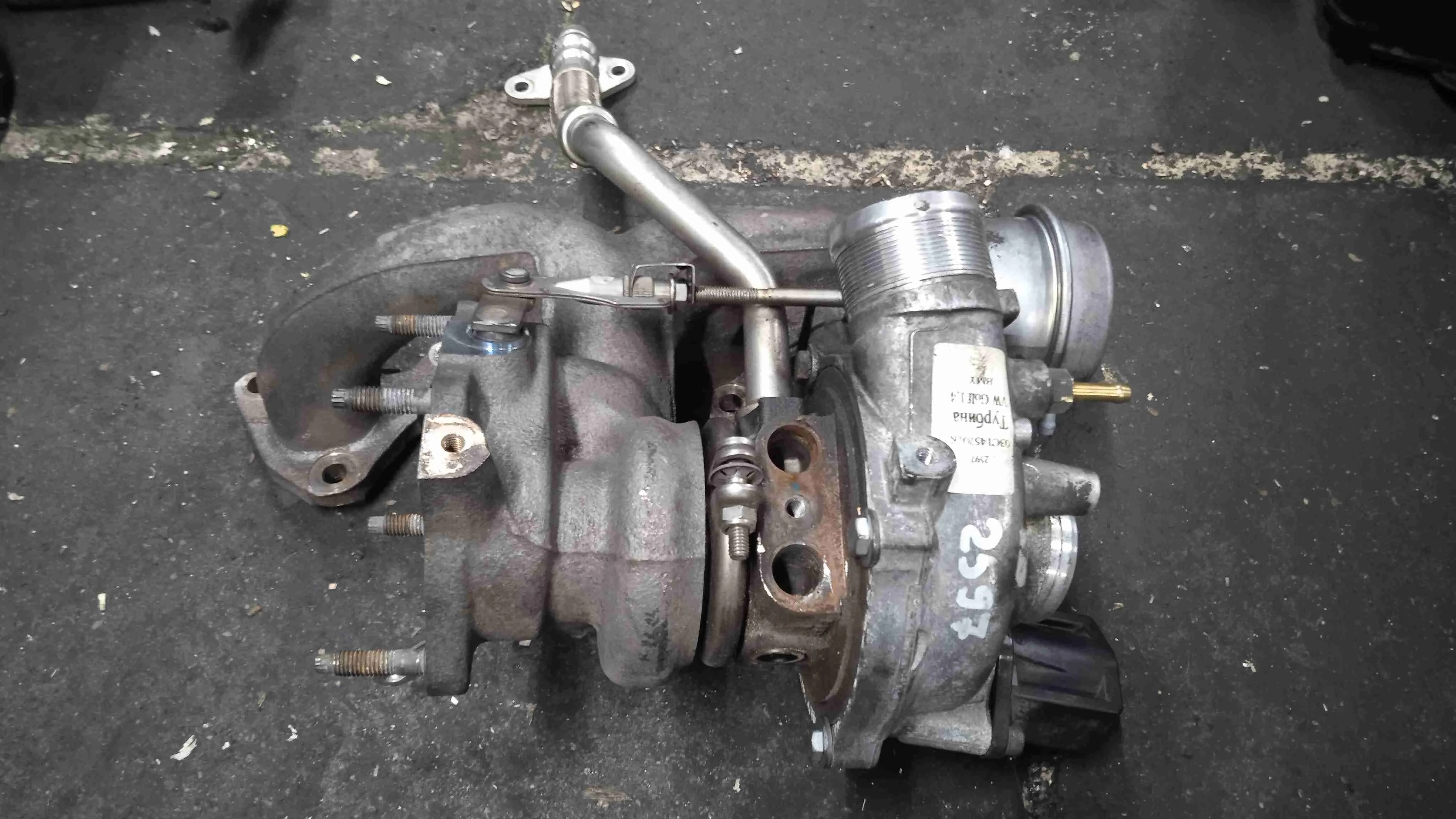 Турбина Volkswagen Mk6 (2008—2012) 03C145701K
; 03C145702P BMY