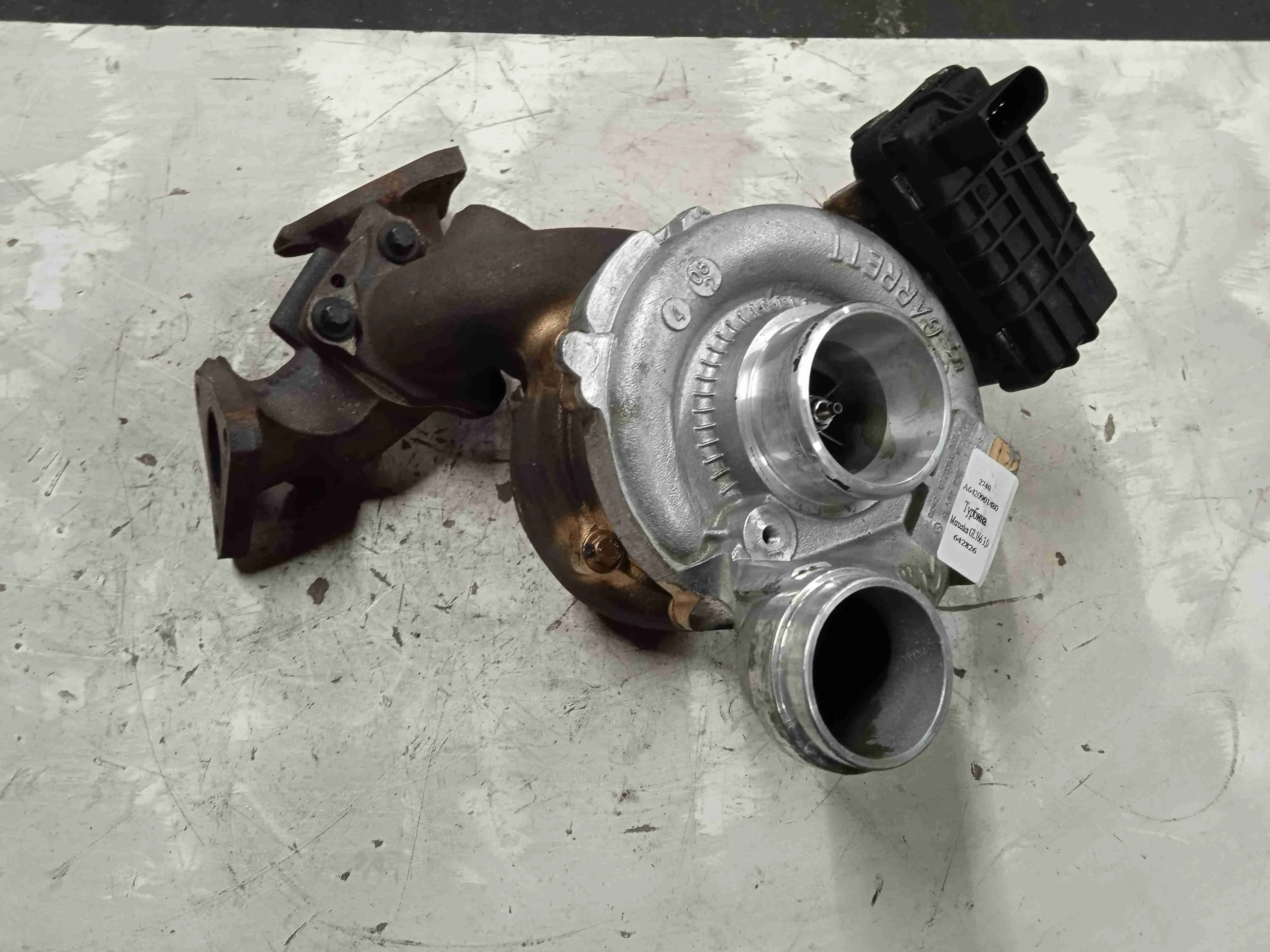 Турбина Mercedes-Benz X164 рестайлинг (2009—2012) A6420901480
 642940