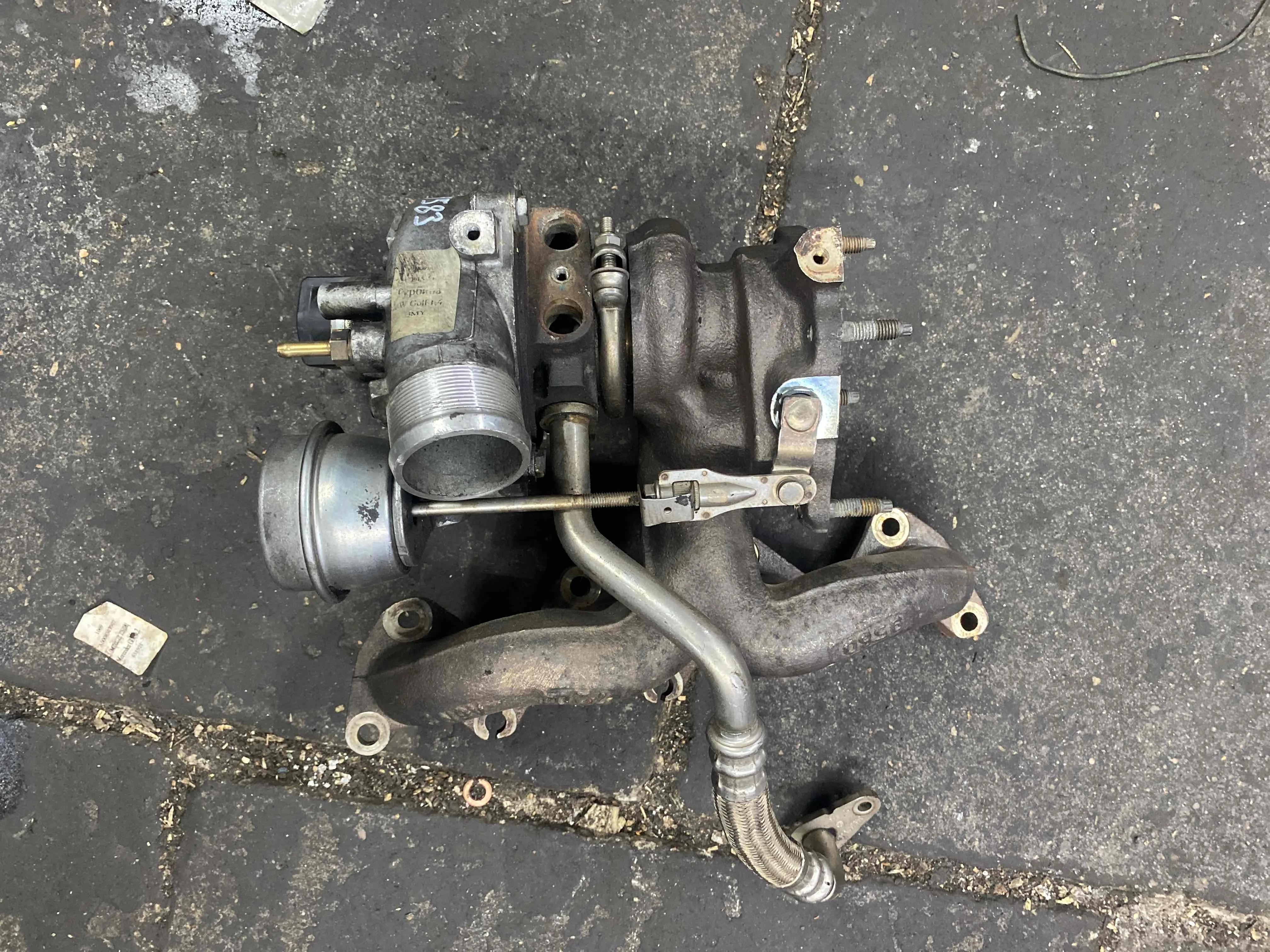 Турбина Volkswagen Mk6 (2008—2012) 03C145701K; 03C145702P; 03C145701T BMY