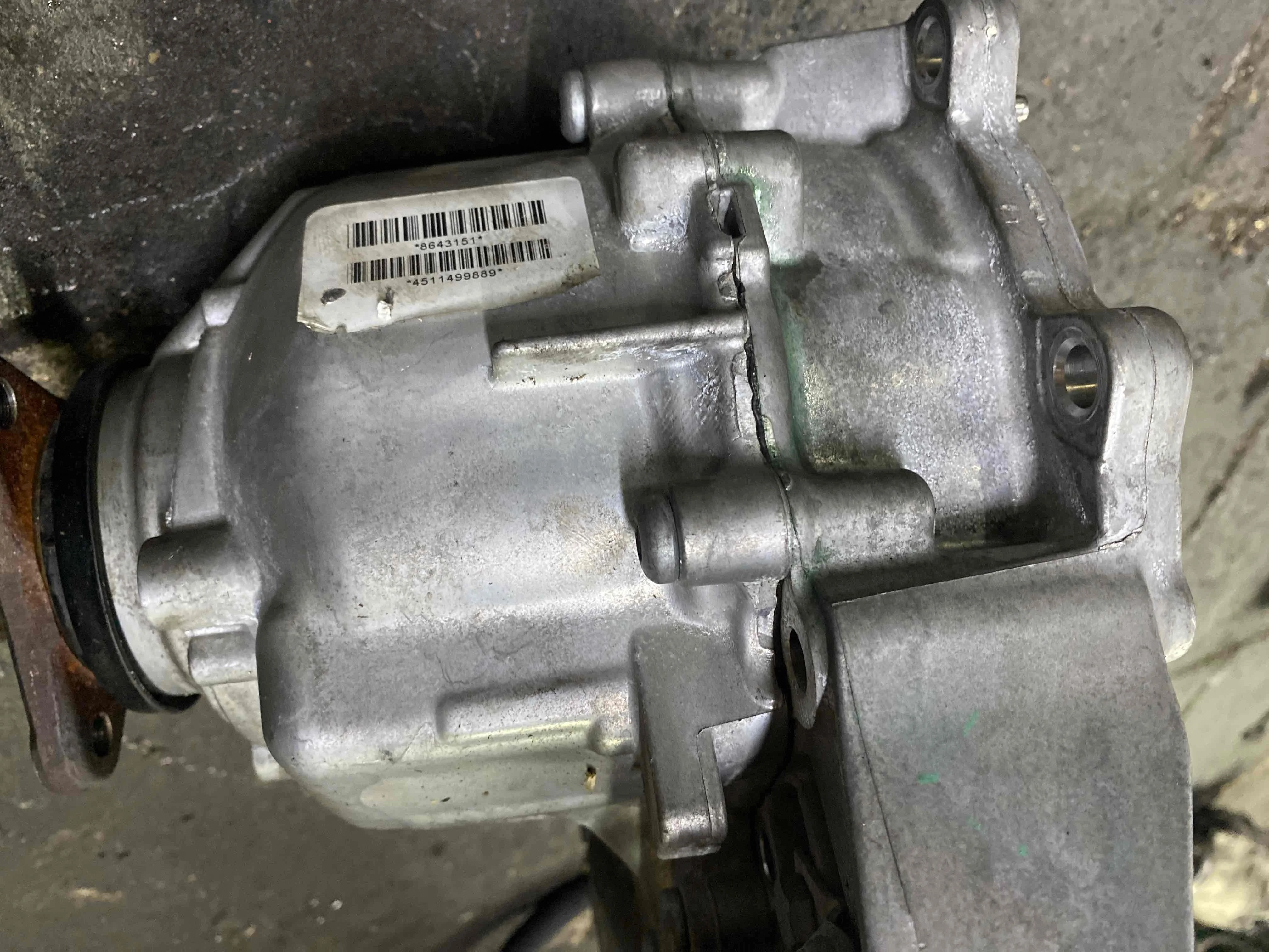 Раздаточная коробка BMW F15 (2013—2018) 27108643151 N57D30A