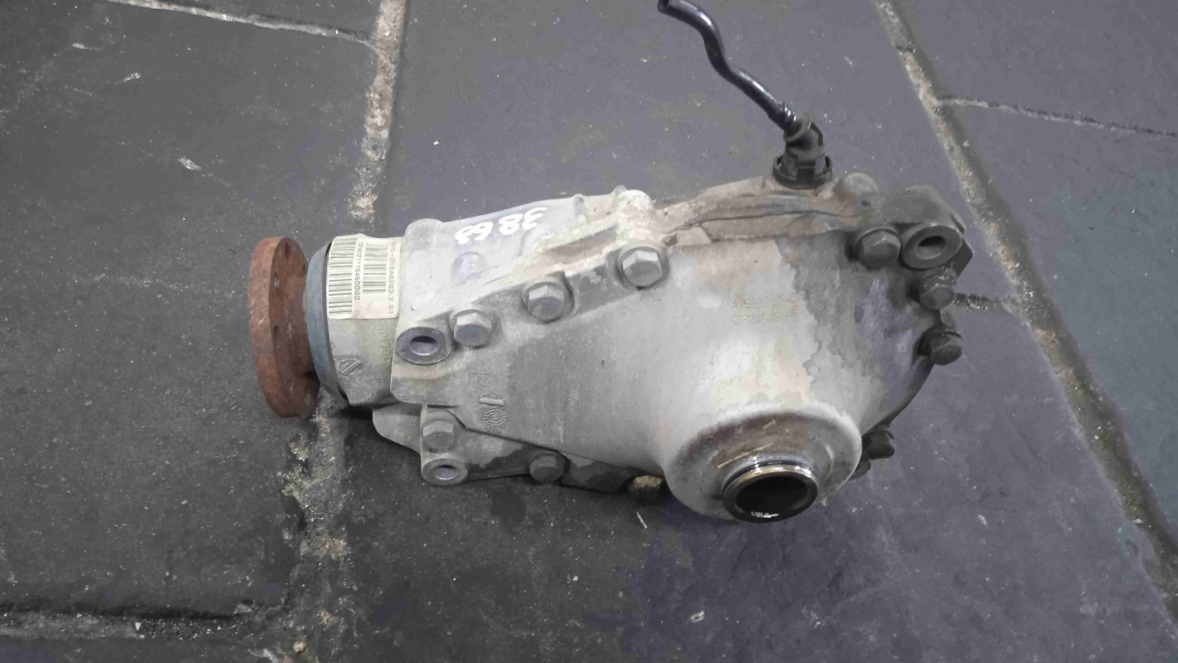 Редуктор переднего моста BMW F26 (2014—2018) 31507591995
 B57D30B