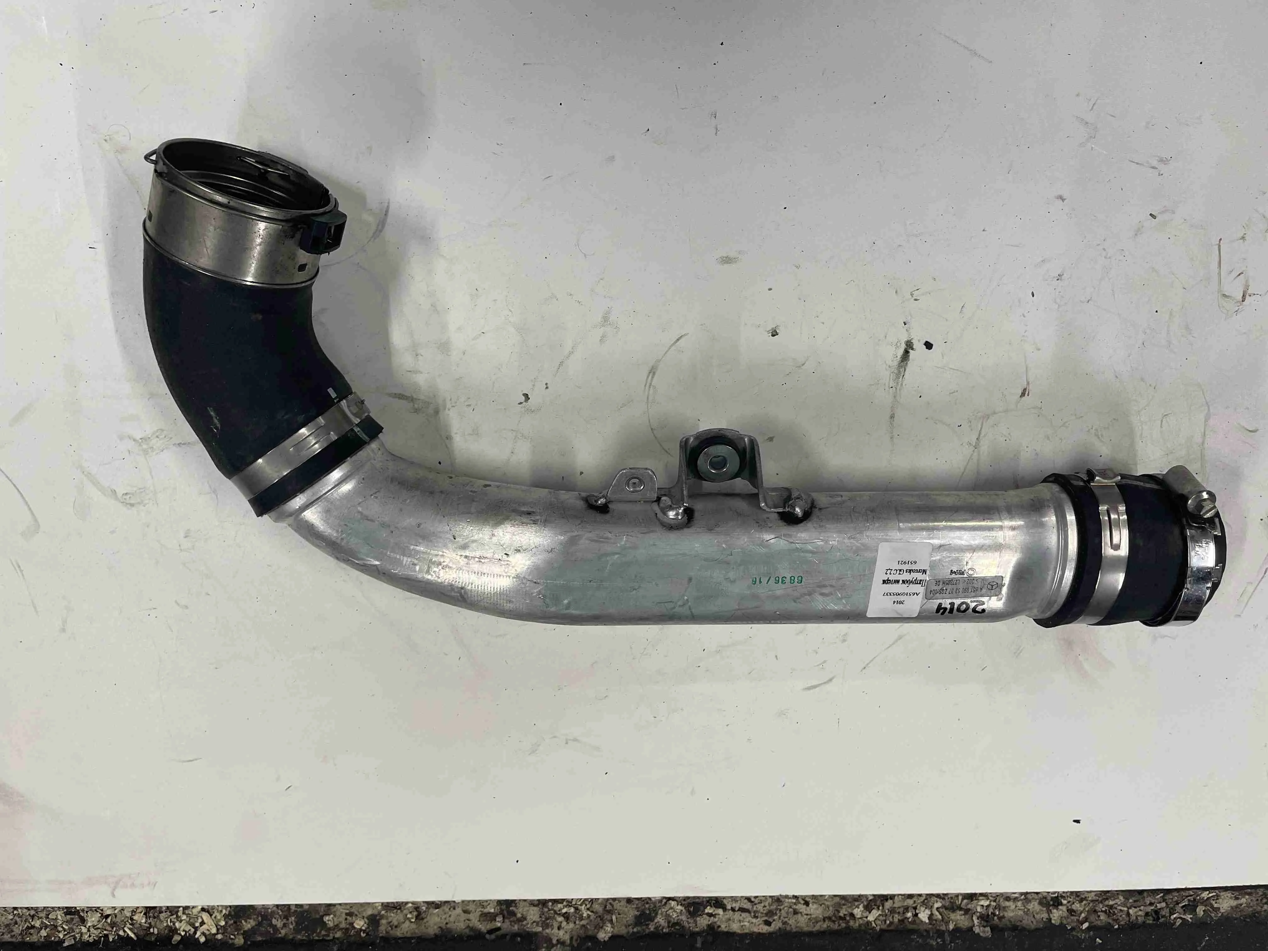 Патрубок интеркулера Mercedes-Benz X253 (2015—2019) A6510905337
 651921