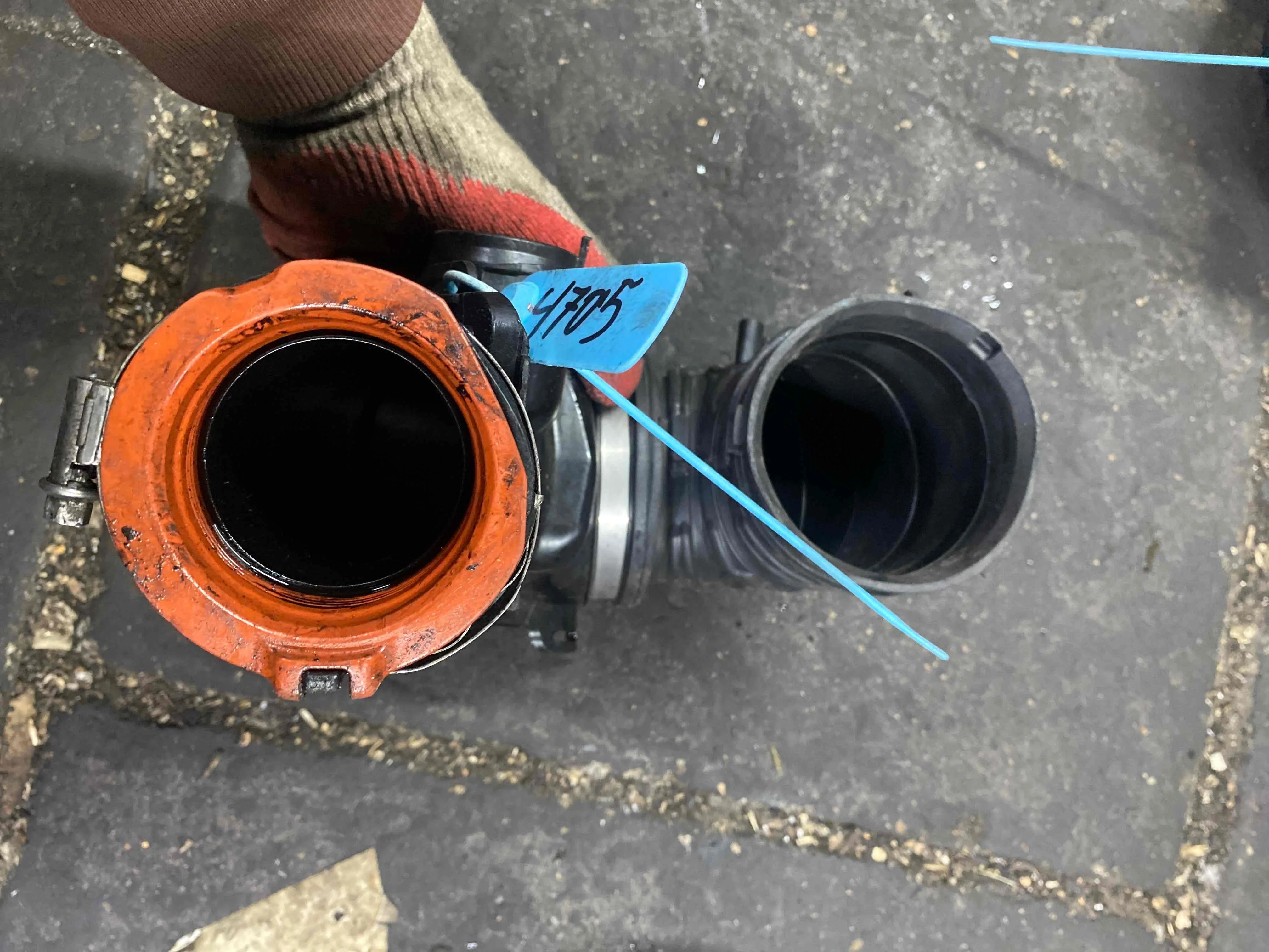 Патрубок (трубопровод, шланг) Mercedes-Benz X253 (2015—2019) A6510903542; A6510903642 651921