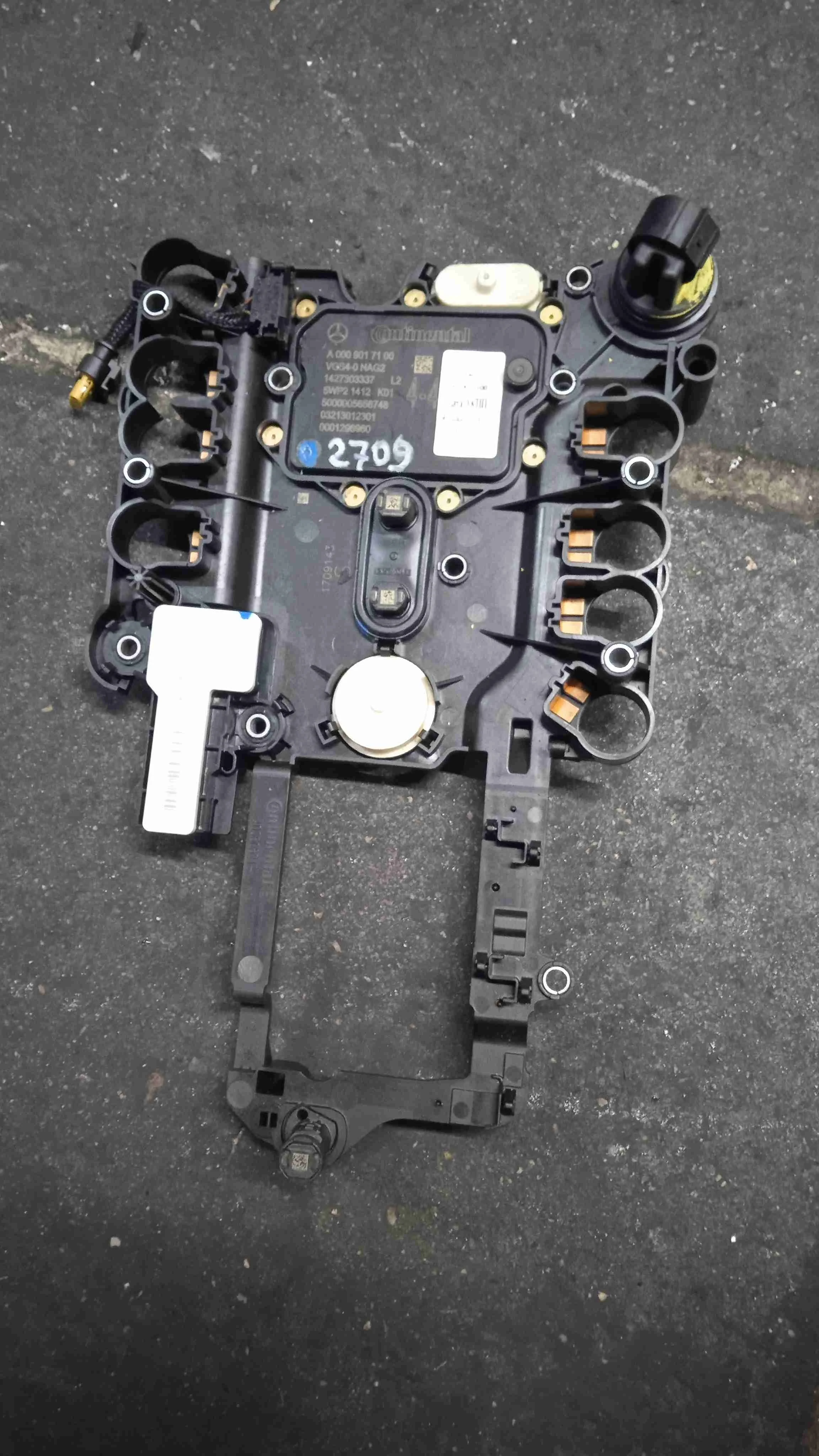 Электронная плата АКПП Mercedes-Benz W212/S212/C207/A207 рестайлинг (2013—2016) A0009017100
 157