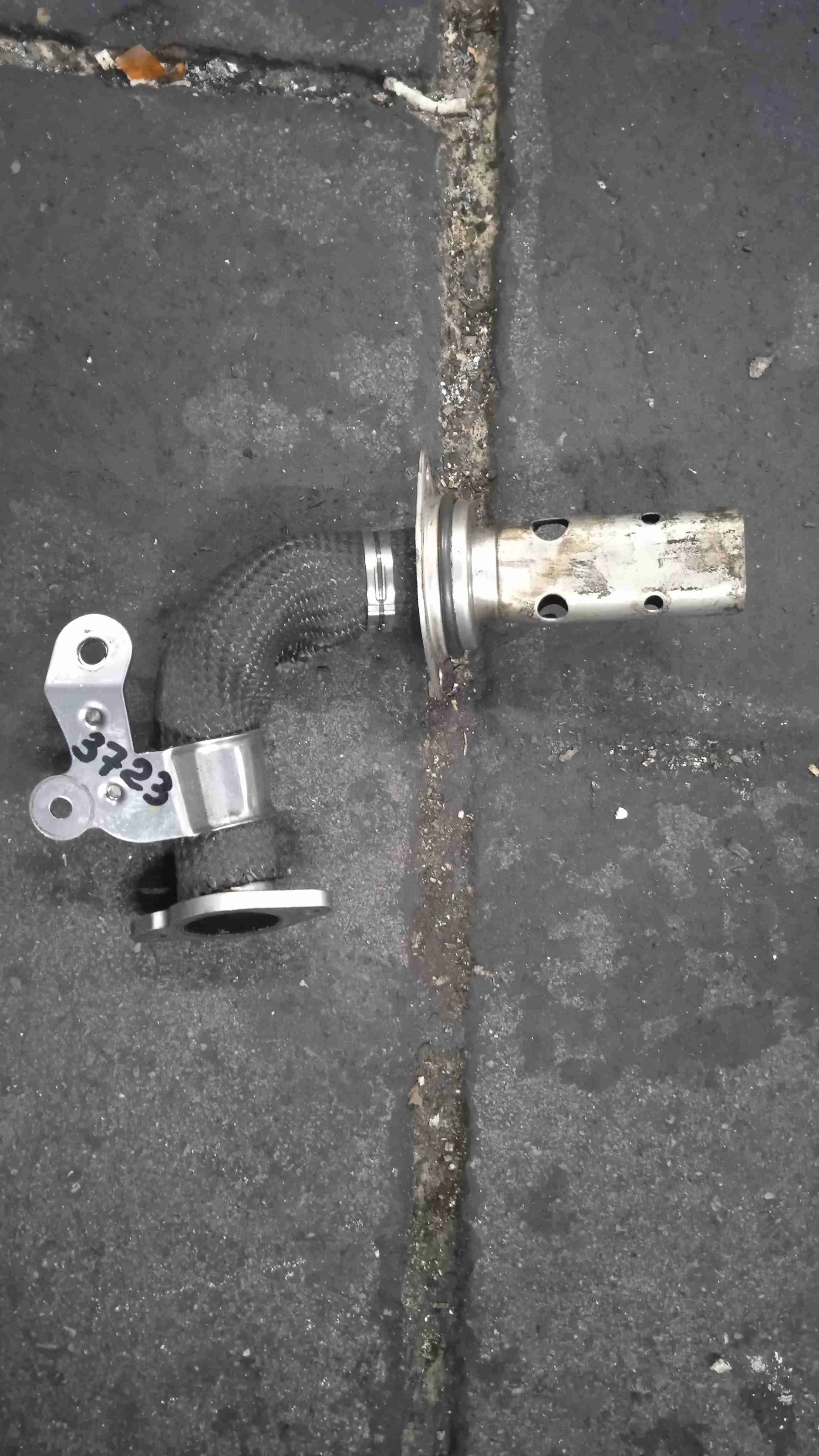 Трубка системы рециркуляции EGR Land Rover IV (2012—2017) LR023038
 448DT