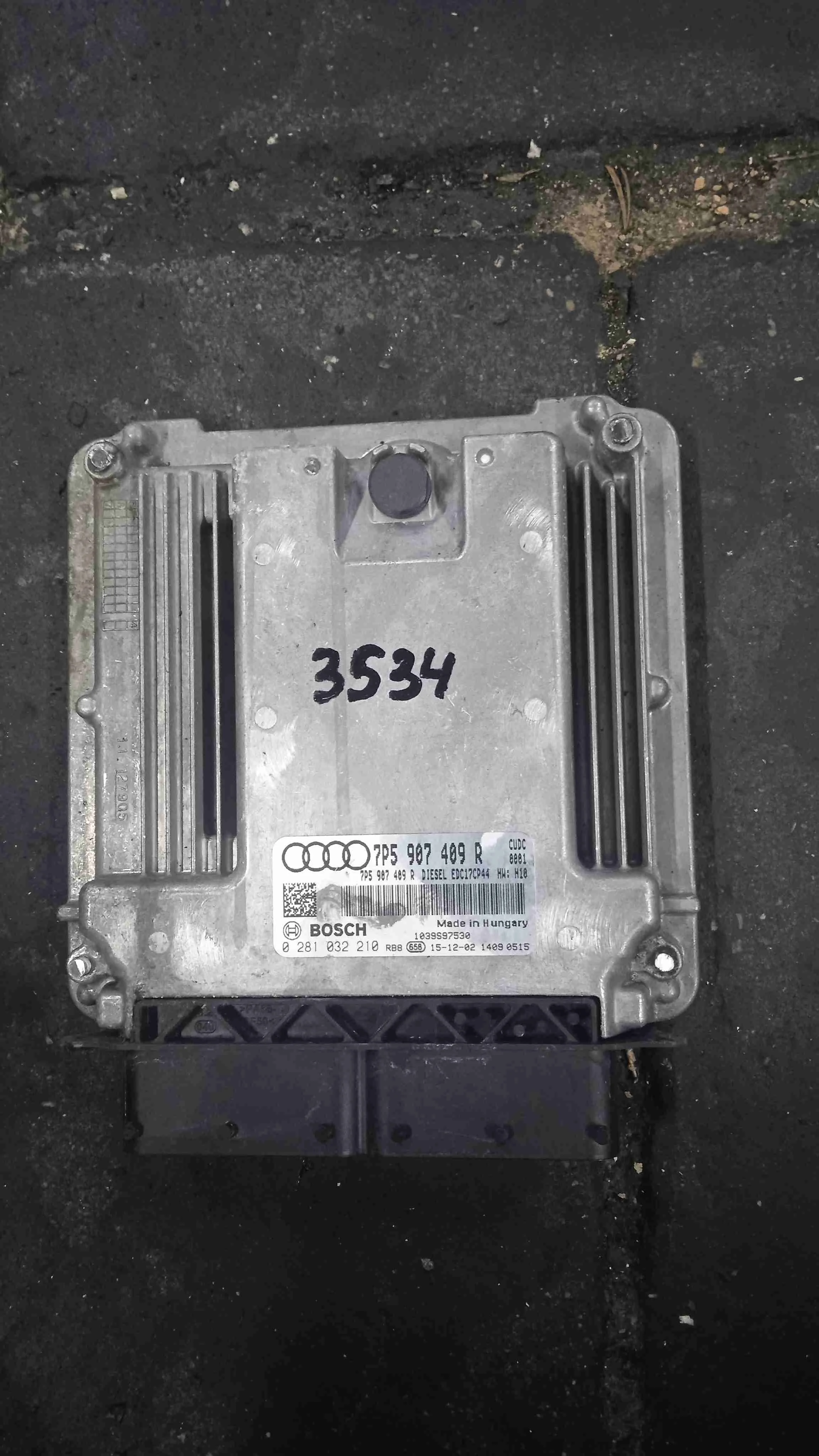 Блок управления двигателем Volkswagen II рестайлинг (2014—2018) 7P1907409
 CUD