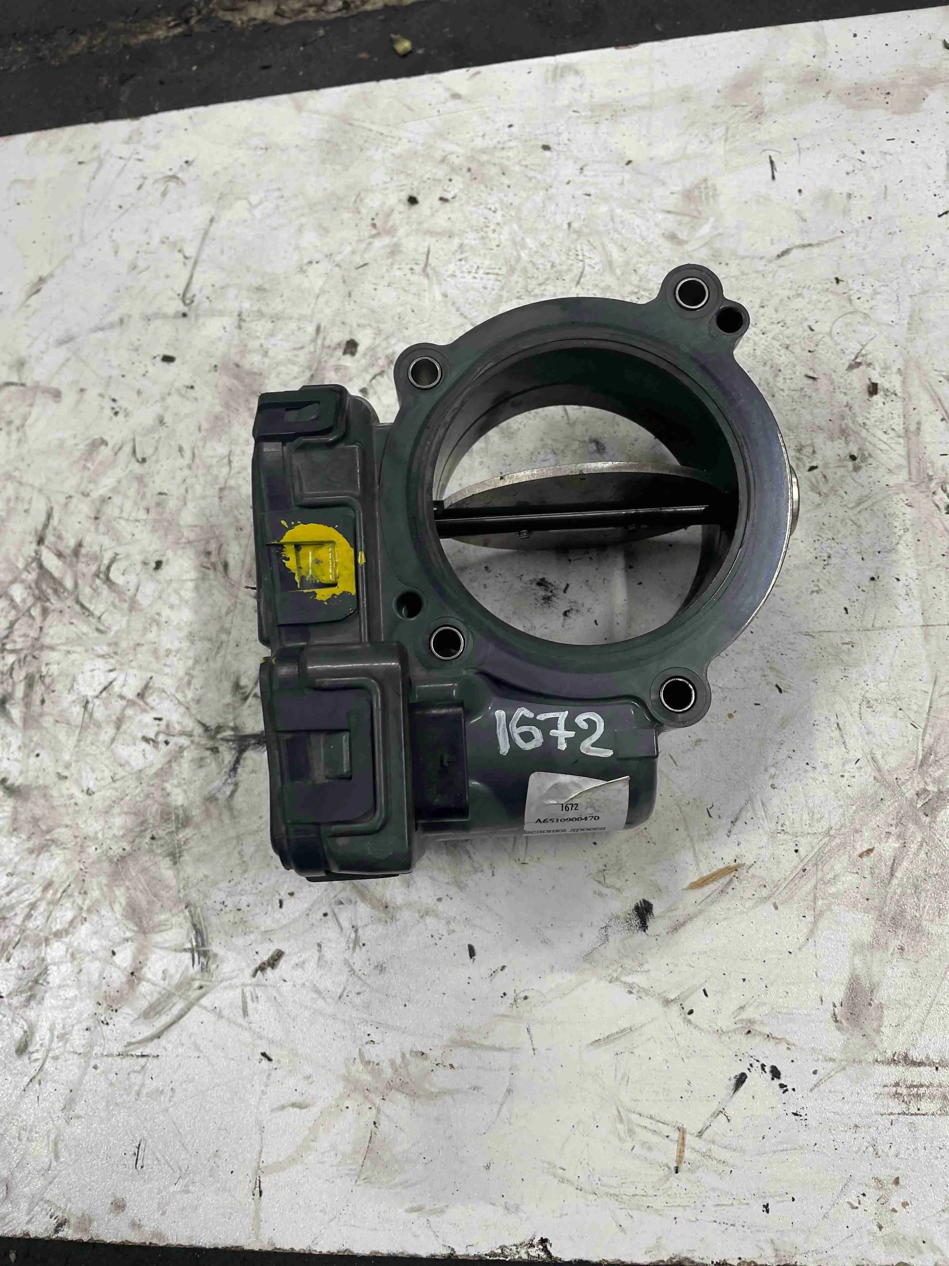 Заслонка дроссельная Mercedes-Benz W639 (2003—2010) A6510900470
 651