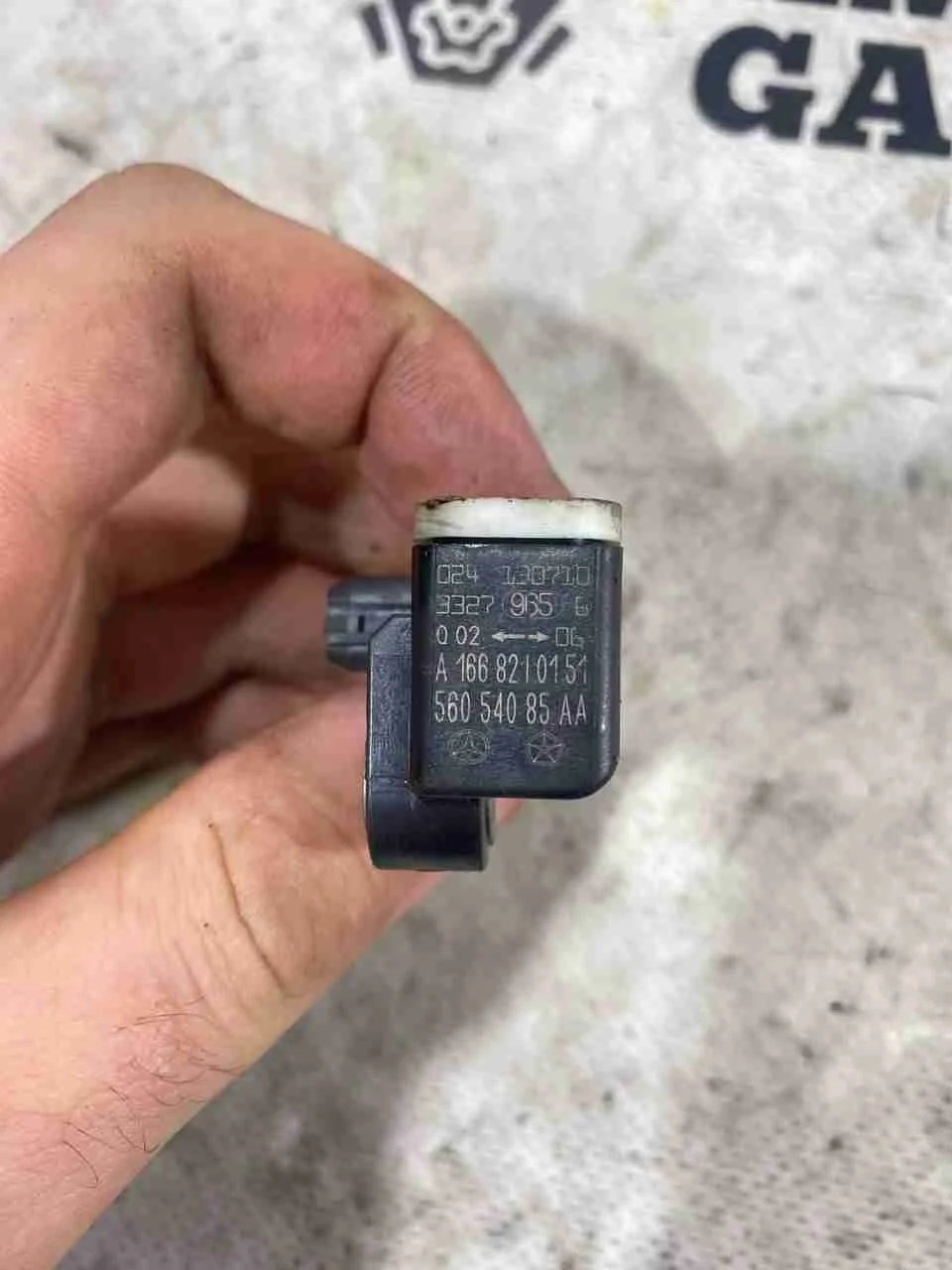 Датчик удара Mercedes-Benz W166 (2011—2015) A1668210151