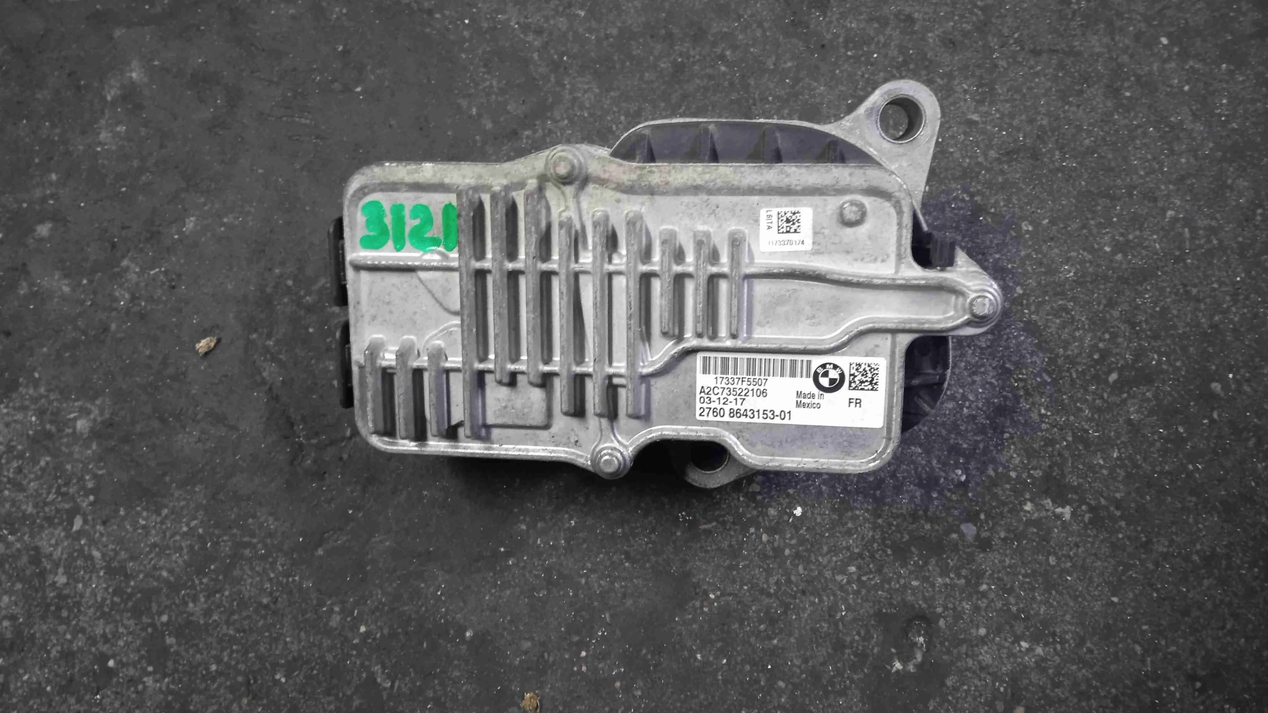 Электромотор раздаточной коробки BMW F15 (2013—2018) 27608643153
 N57D30A