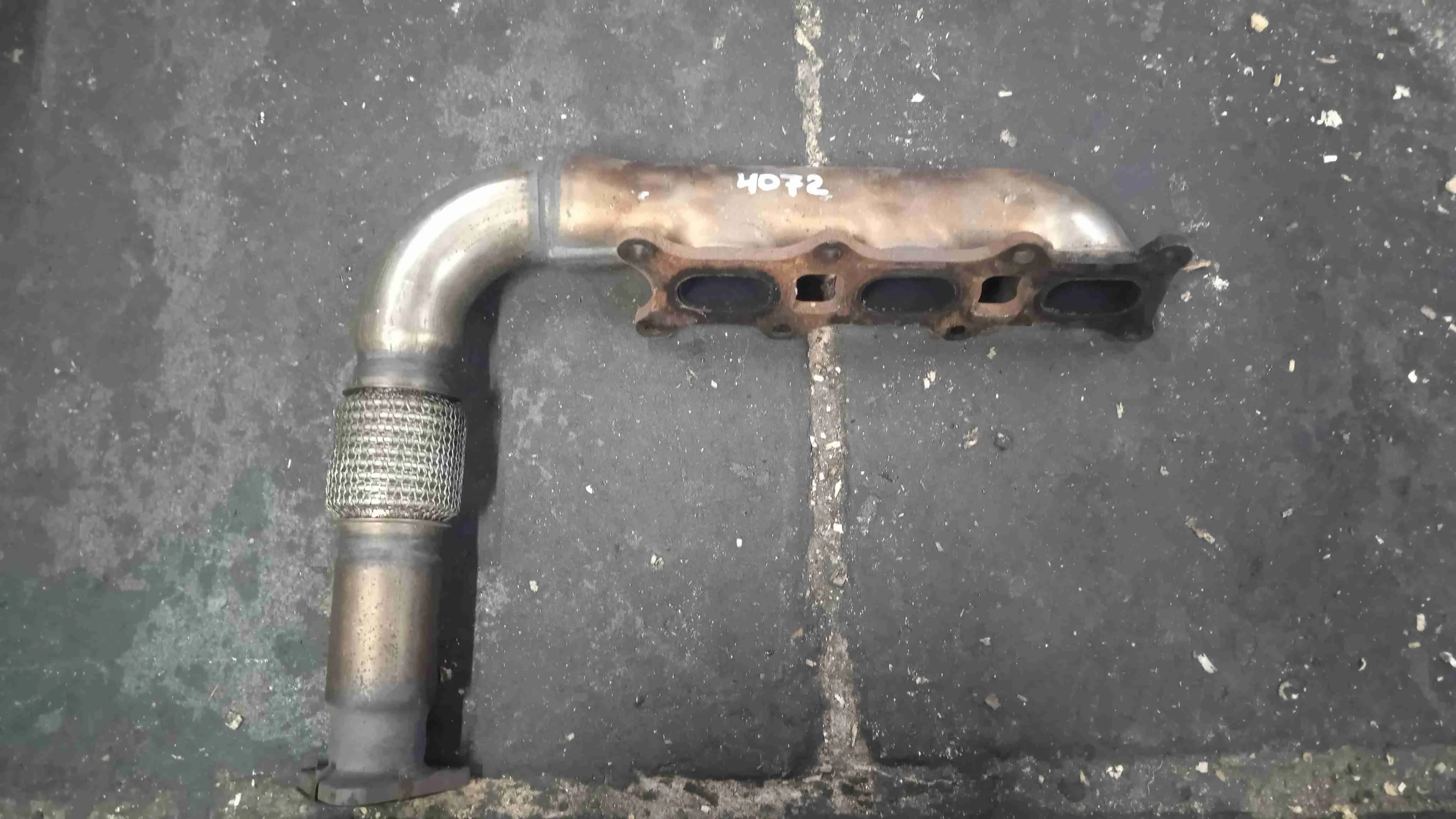 Коллектор выпускной Audi 4L рестайлинг (2009—2015) 059253033AQ
 CJG