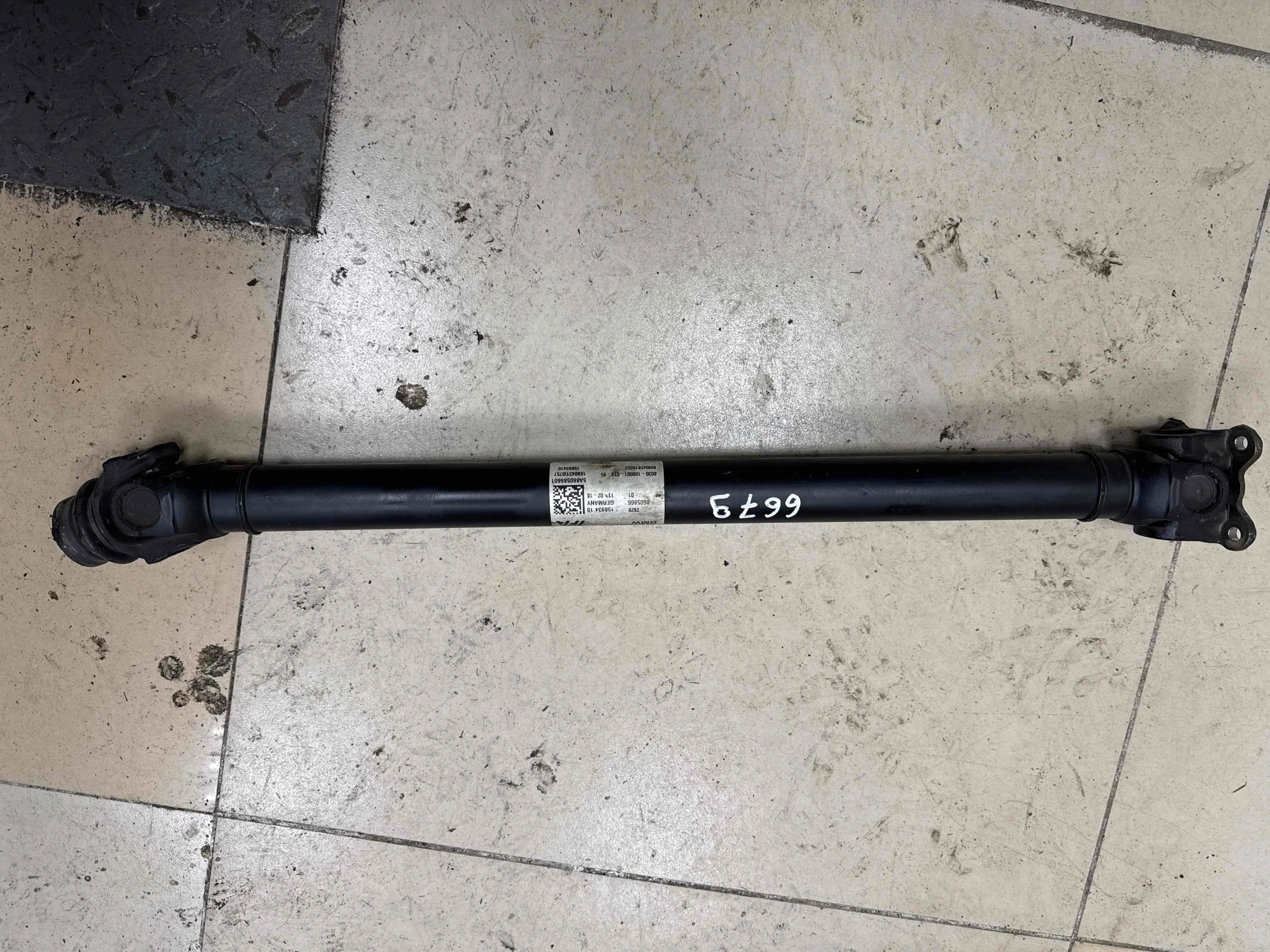 Карданный вал BMW F15 (2013—2018) 26208605866
 N57D30A