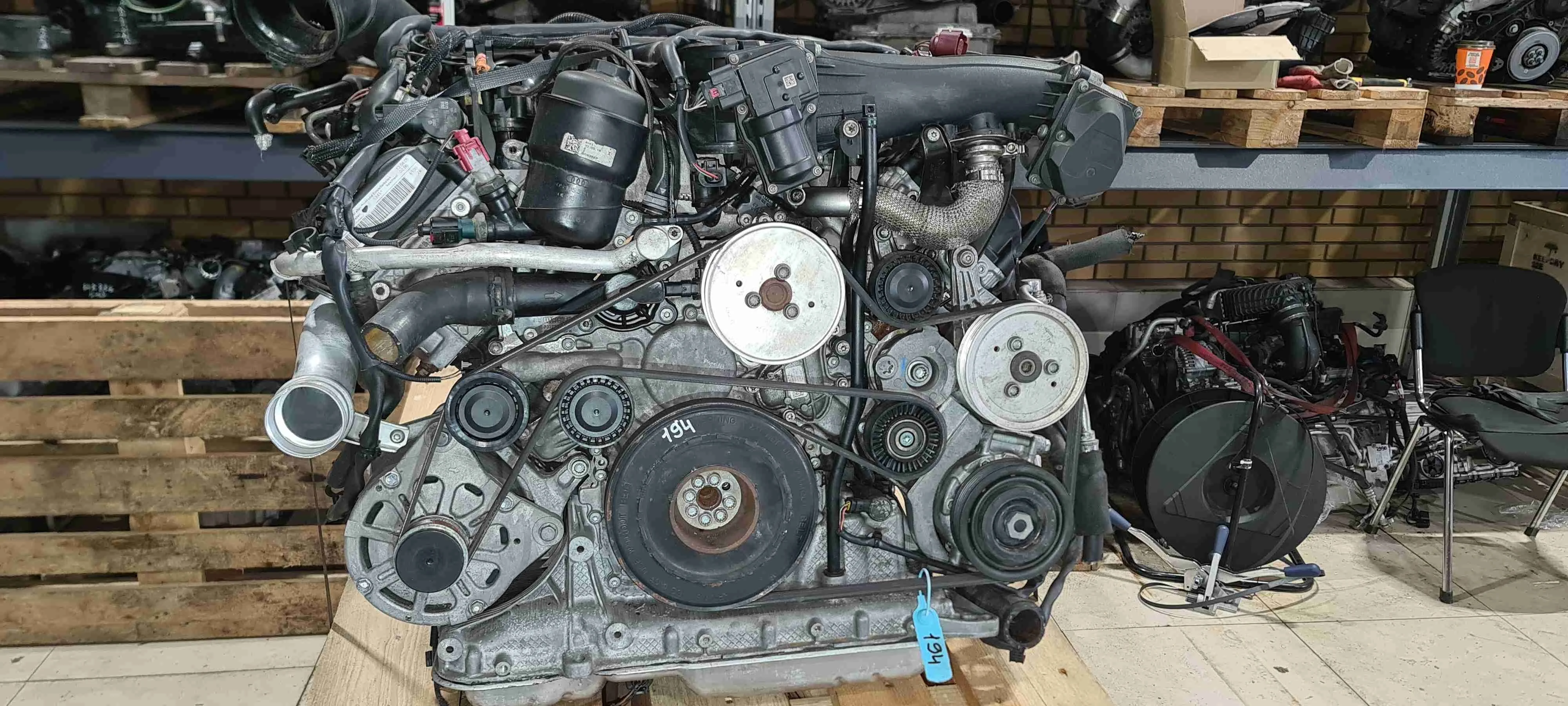 Двигатель Audi C7 (2011—2014) 059100099G; CDU CDU