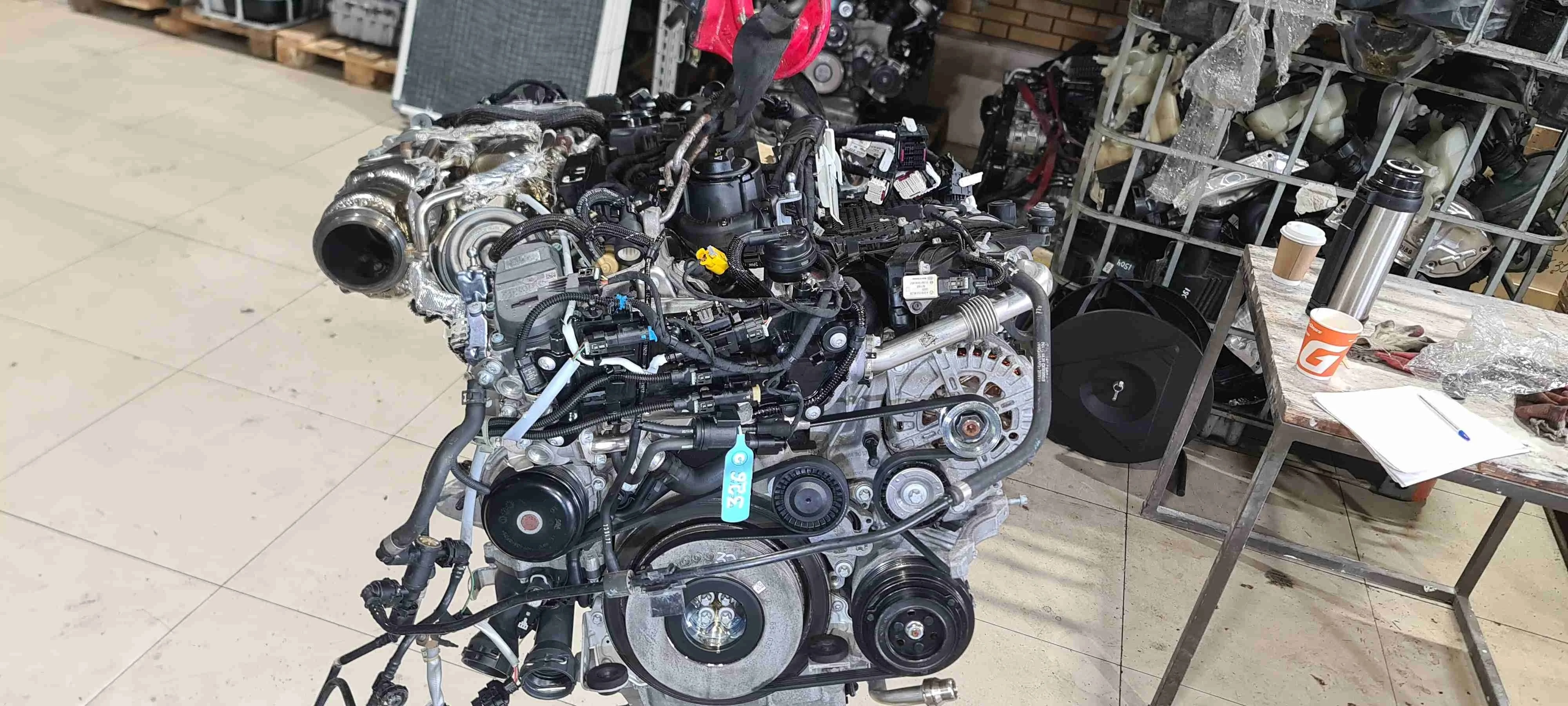 Двигатель Mercedes-Benz X253 рестайлинг (2019—2023)  A6540107407; 654920 654920